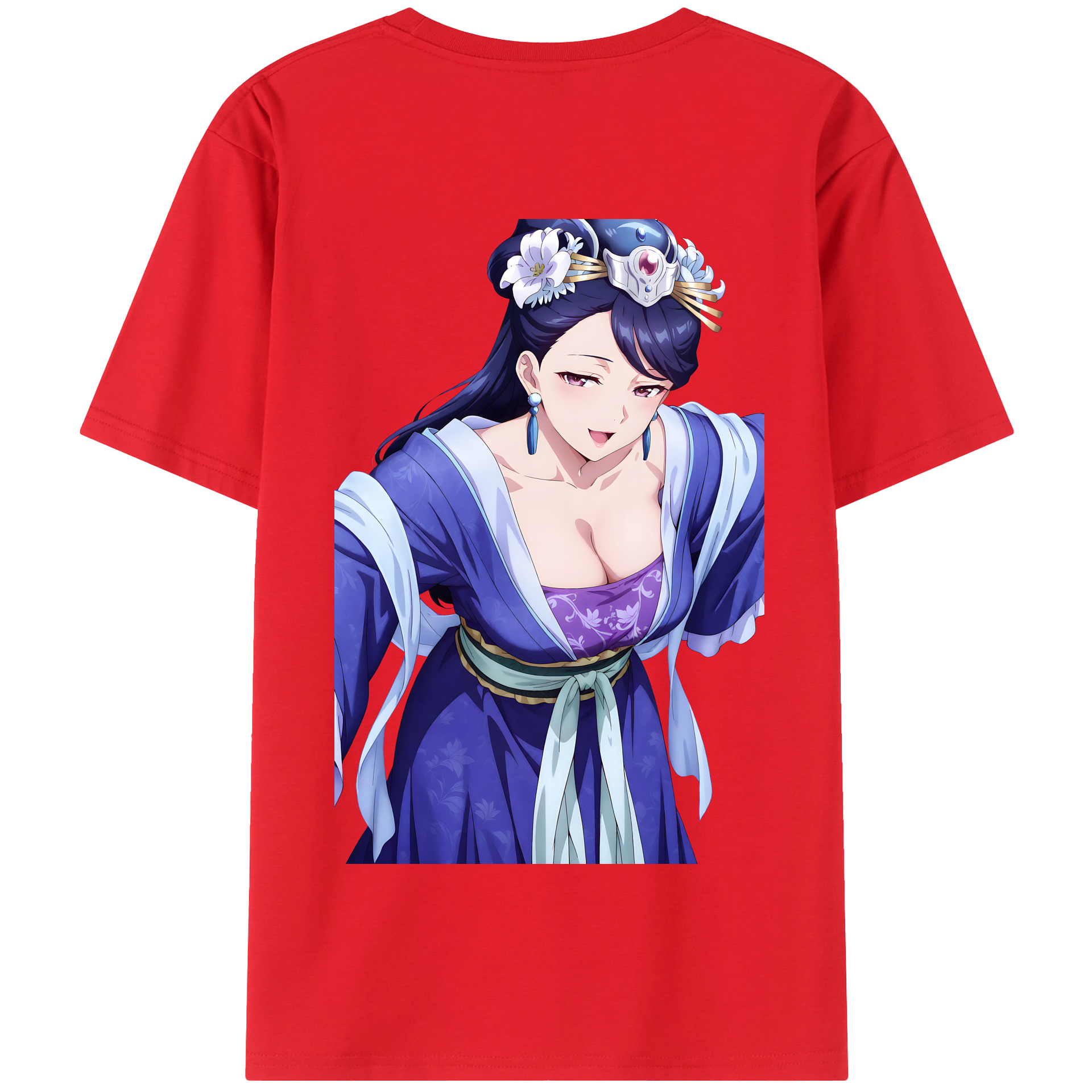 （画像用） 薬屋のひとりごと The Apothecary Diaries 綿100％半袖Tシャツ（背面プリント）