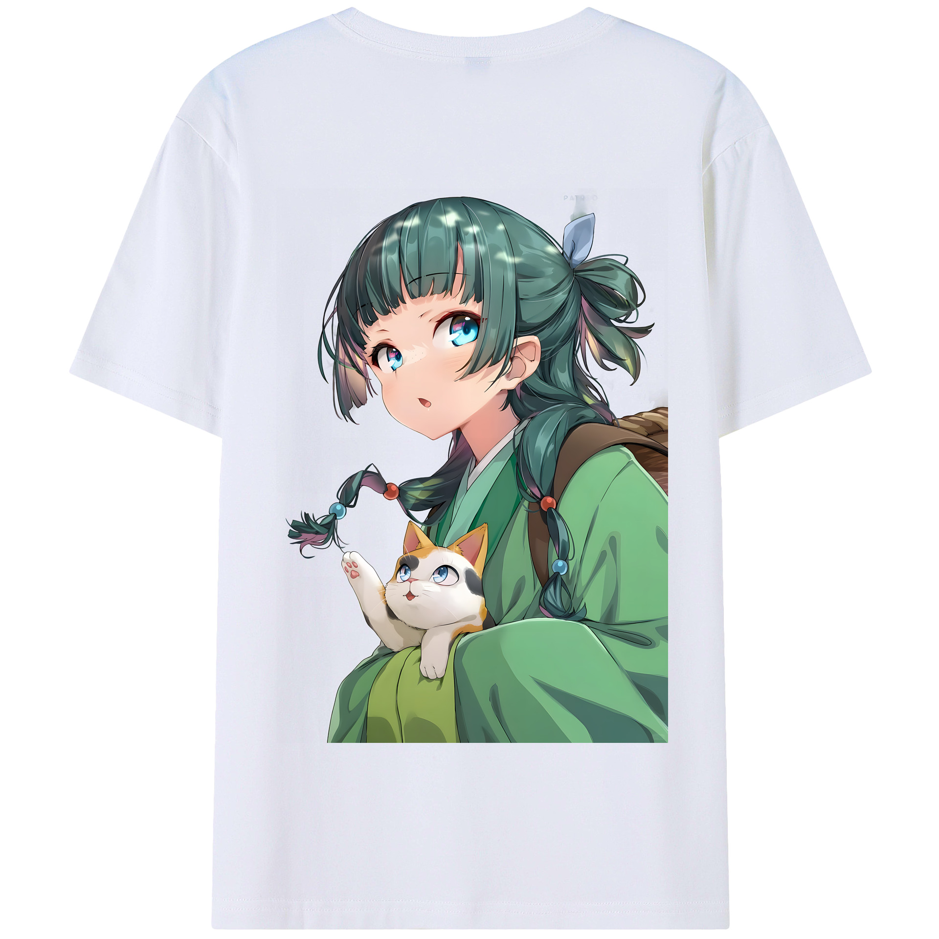 （画像用） 薬屋のひとりごと The Apothecary Diaries 綿100％半袖Tシャツ（背面プリント）