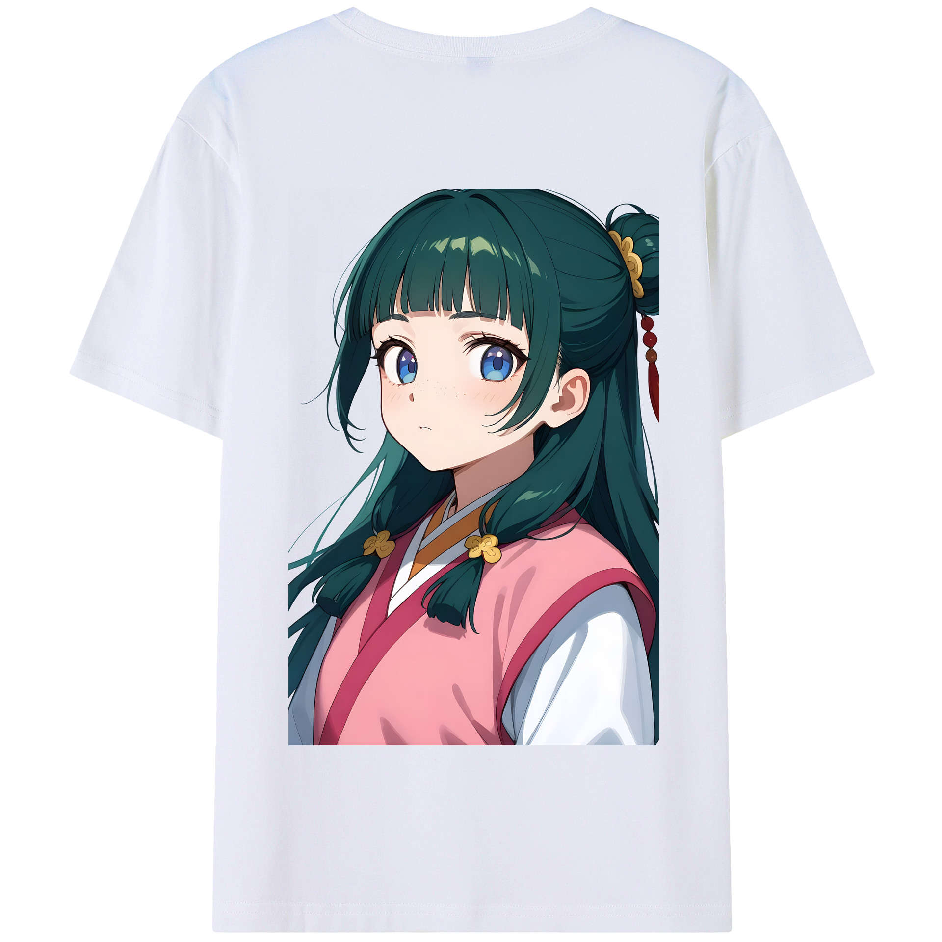 （画像用） 薬屋のひとりごと The Apothecary Diaries 綿100％半袖Tシャツ（背面プリント）