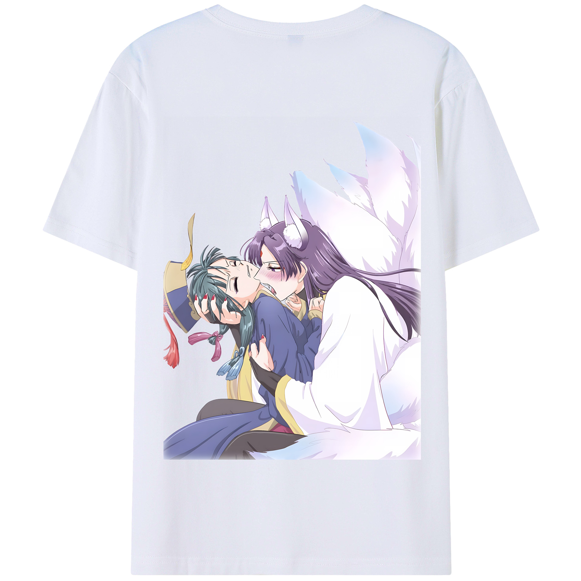 （画像用） 薬屋のひとりごと The Apothecary Diaries 綿100％半袖Tシャツ（背面プリント）