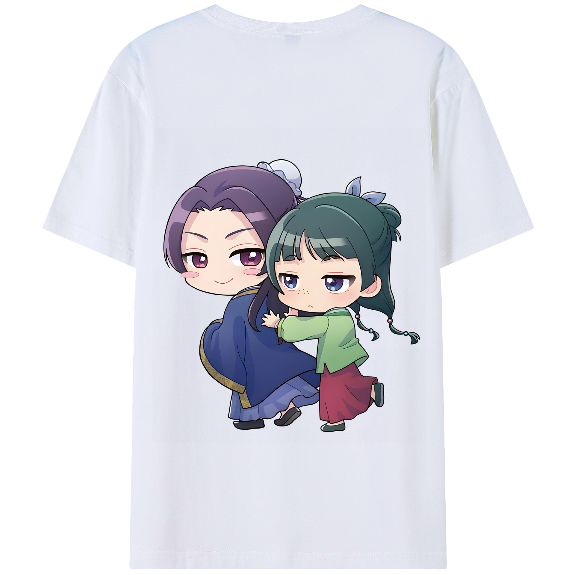 （画像用） 薬屋のひとりごと The Apothecary Diaries 綿100％半袖Tシャツ（背面プリント）