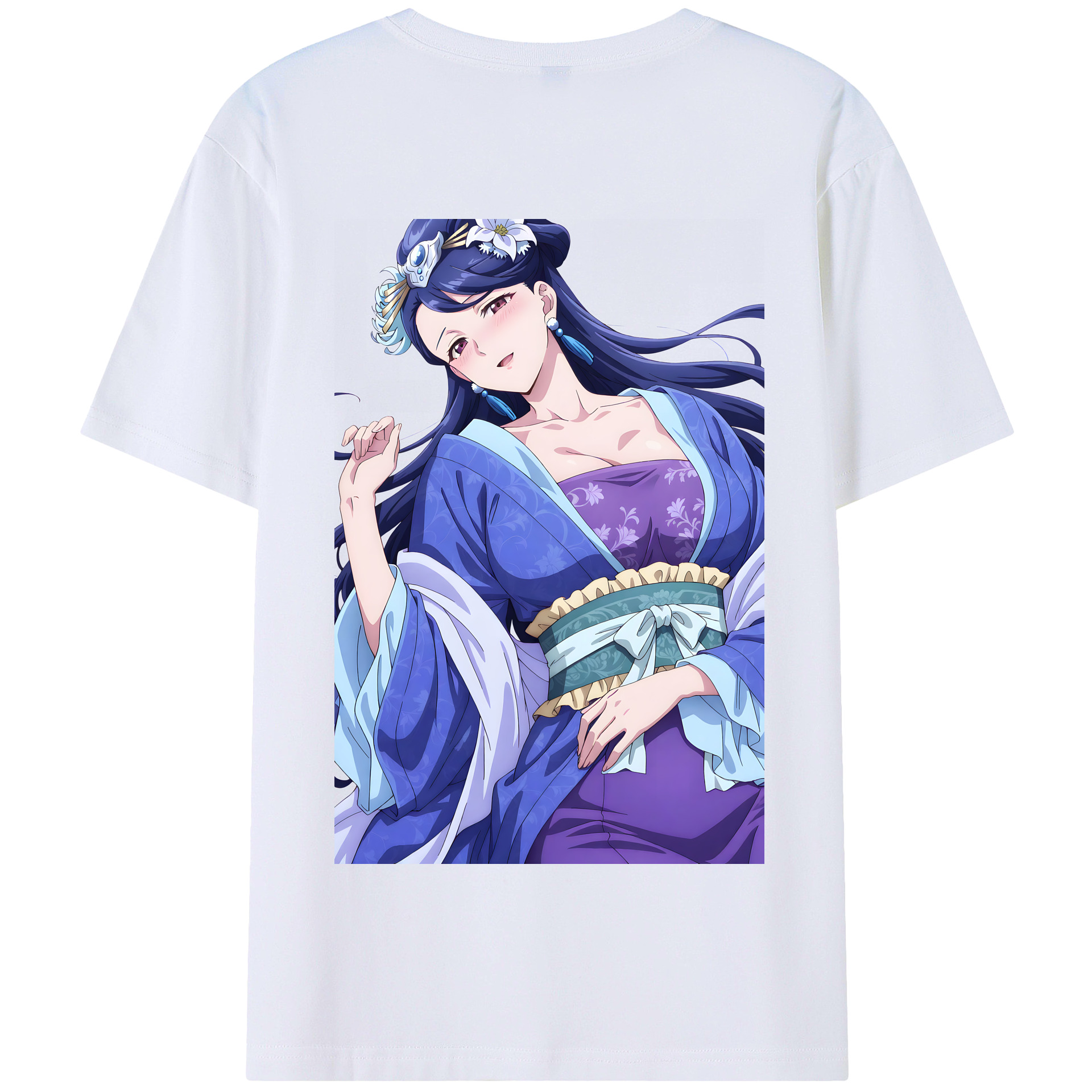 （画像用） 薬屋のひとりごと The Apothecary Diaries 綿100％半袖Tシャツ（背面プリント）