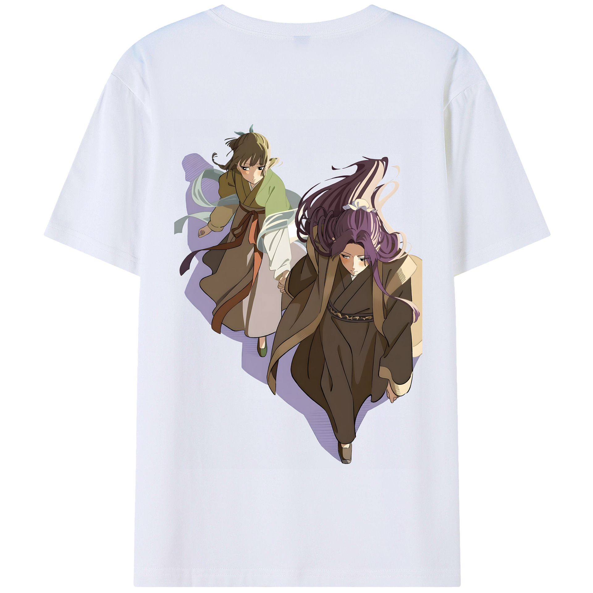 （画像用） 薬屋のひとりごと The Apothecary Diaries 綿100％半袖Tシャツ（背面プリント）