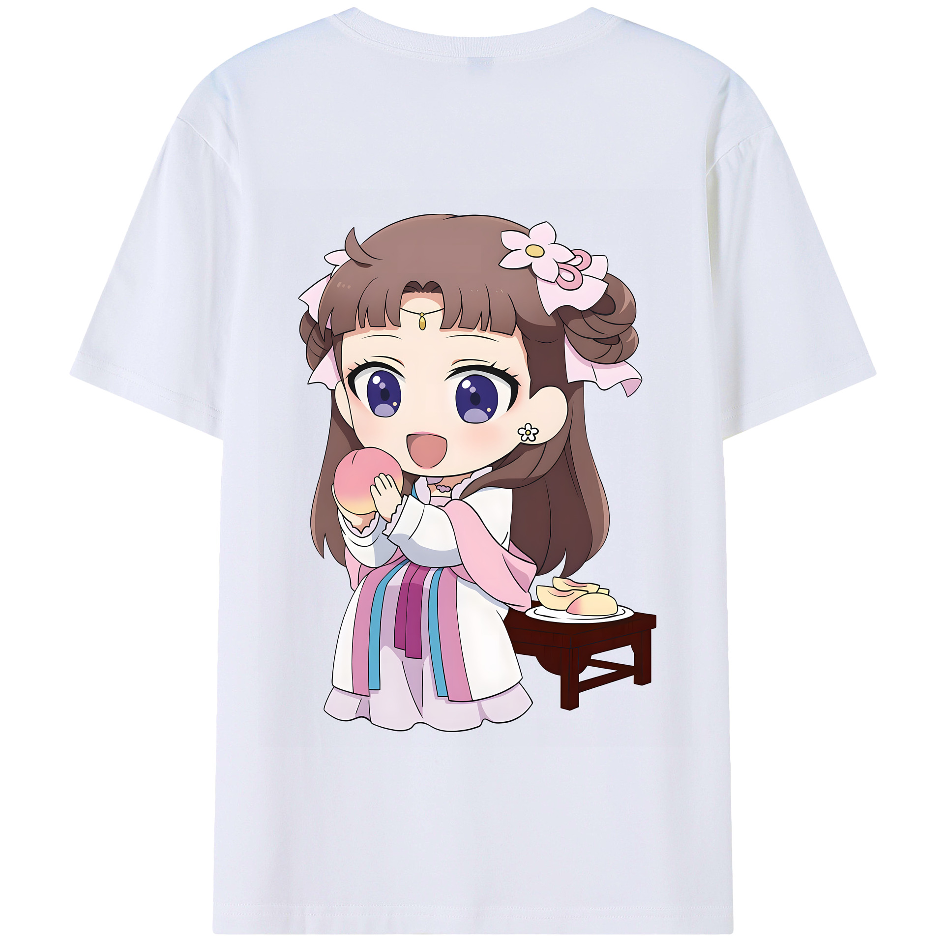 （画像用） 薬屋のひとりごと The Apothecary Diaries 綿100％半袖Tシャツ（背面プリント）