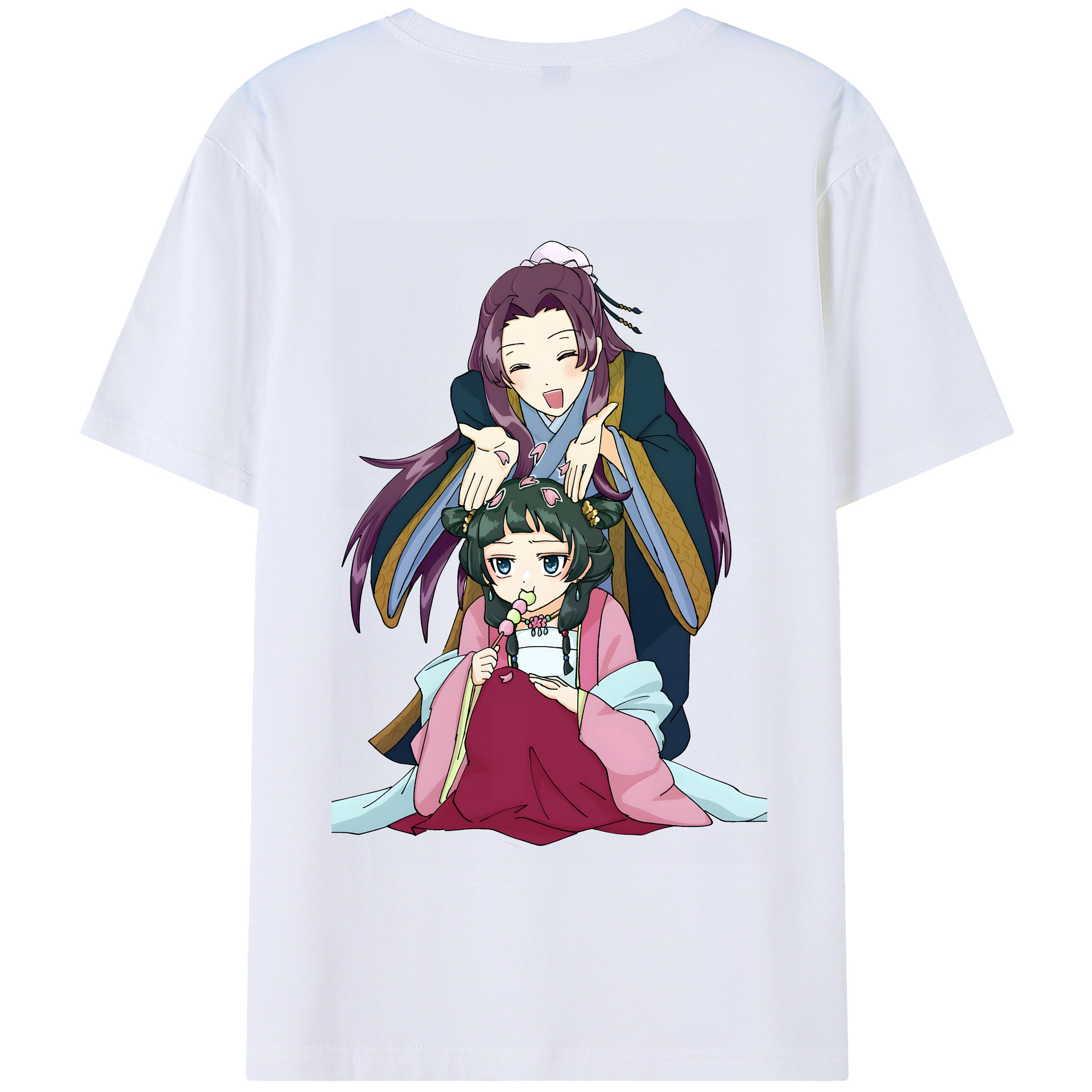 （画像用） 薬屋のひとりごと The Apothecary Diaries 綿100％半袖Tシャツ（背面プリント）