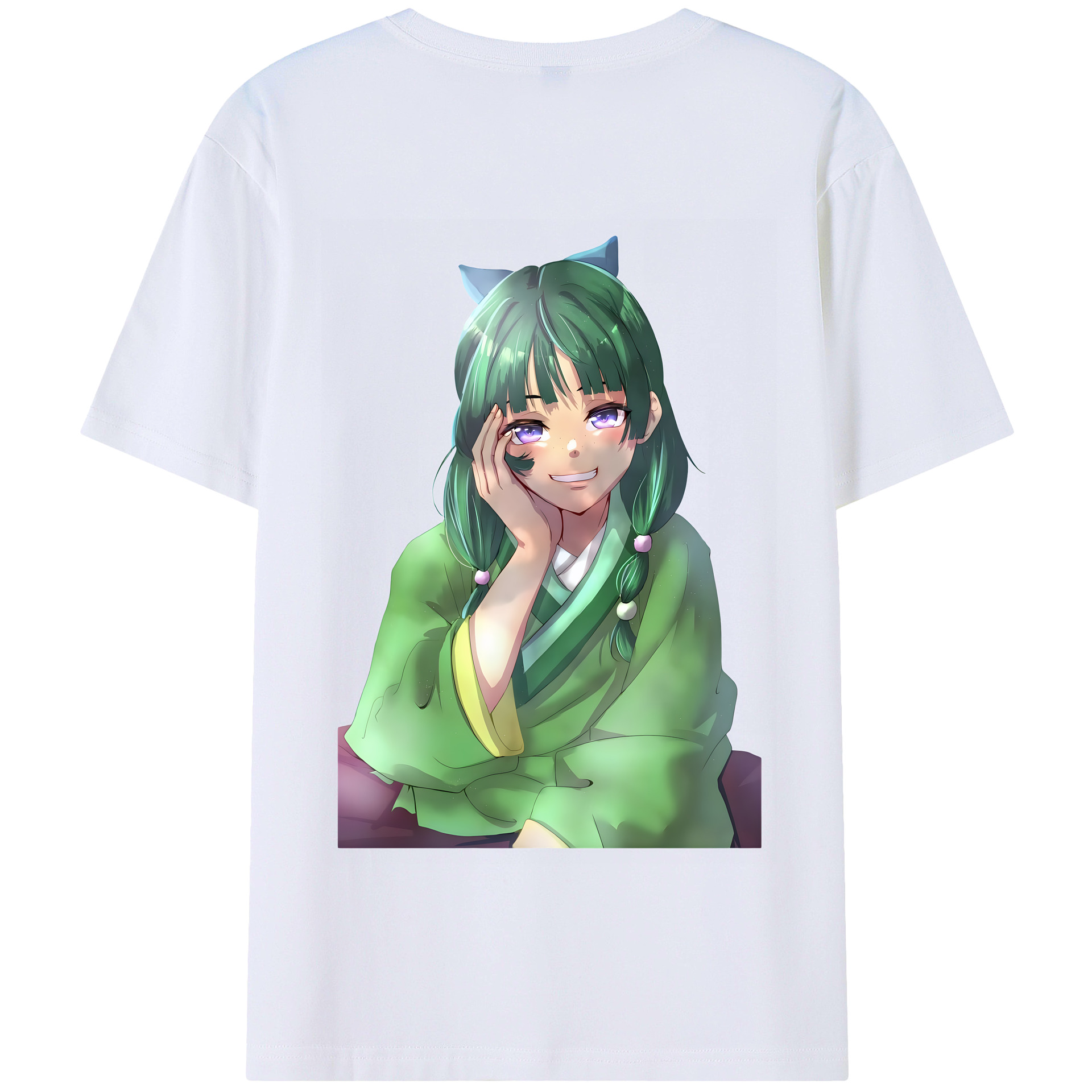 （画像用） 薬屋のひとりごと The Apothecary Diaries 綿100％半袖Tシャツ（背面プリント）