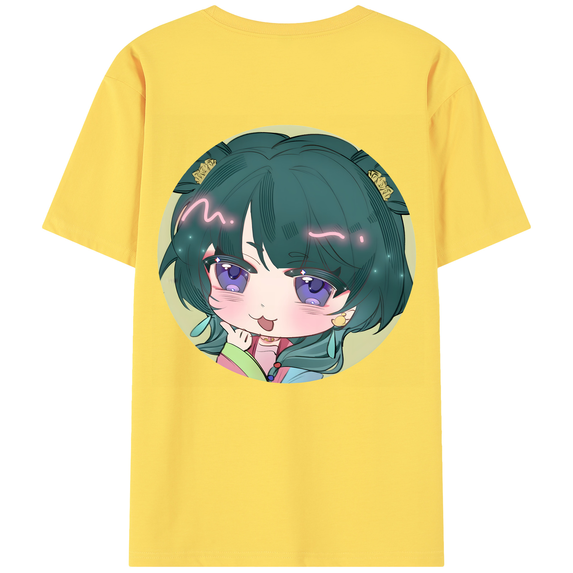 （画像用） 薬屋のひとりごと The Apothecary Diaries 綿100％半袖Tシャツ（背面プリント）