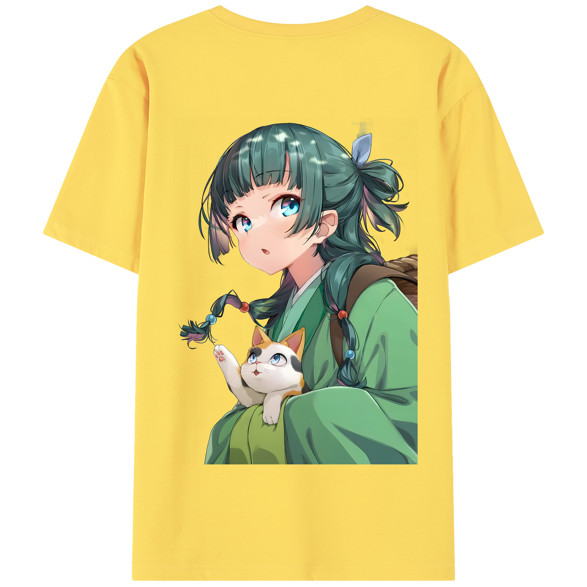 （画像用） 薬屋のひとりごと The Apothecary Diaries 綿100％半袖Tシャツ（背面プリント）