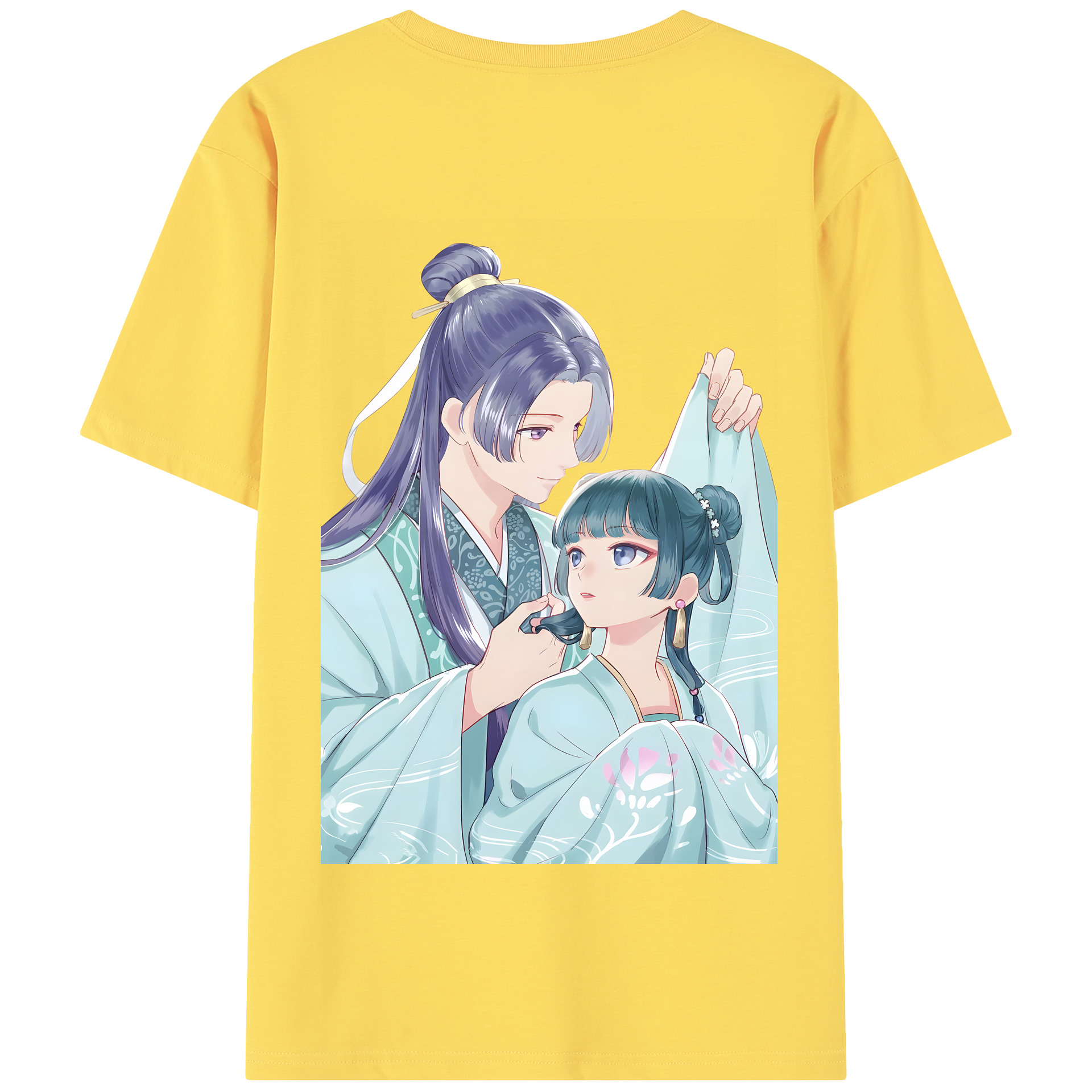 （画像用） 薬屋のひとりごと The Apothecary Diaries 綿100％半袖Tシャツ（背面プリント）