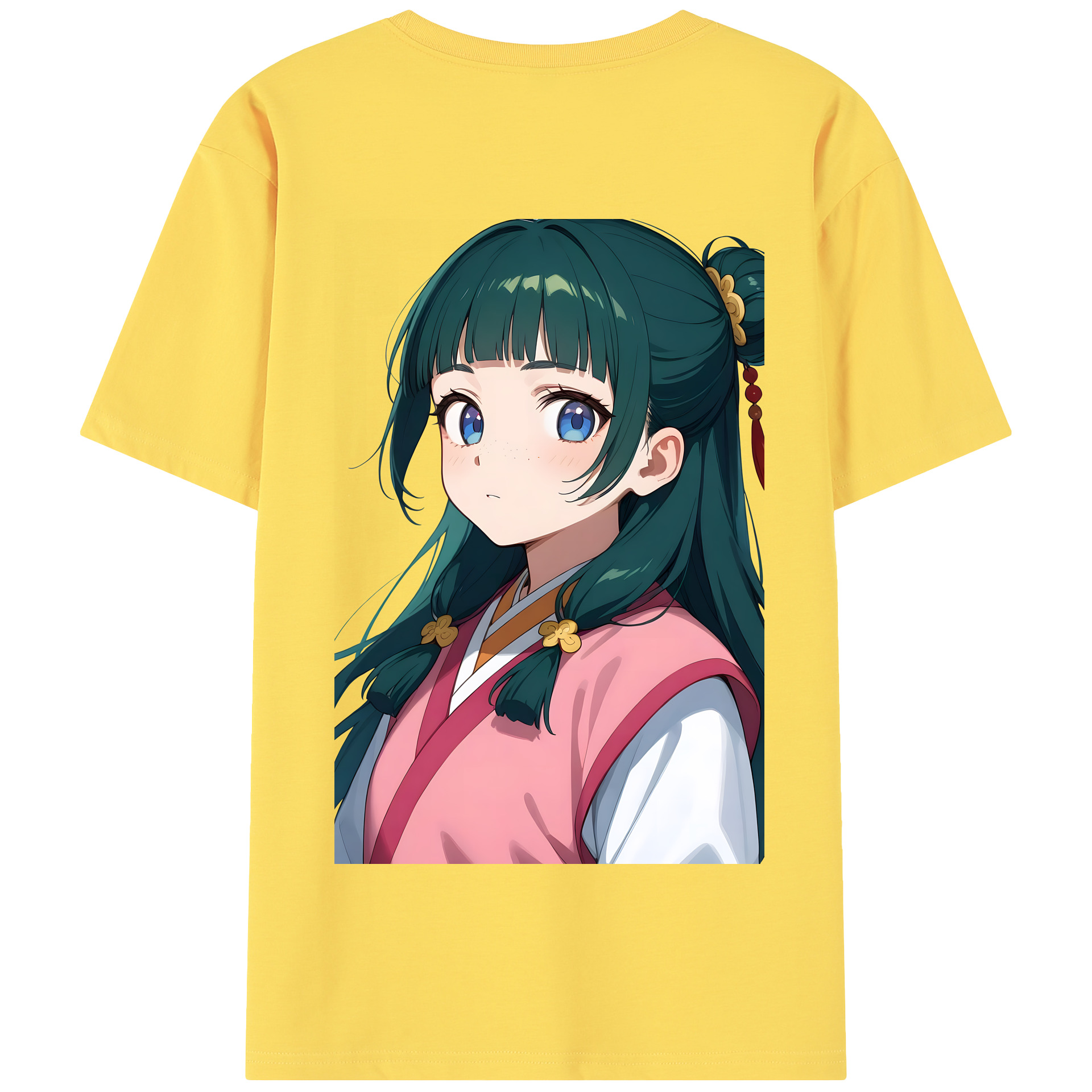 （画像用） 薬屋のひとりごと The Apothecary Diaries 綿100％半袖Tシャツ（背面プリント）