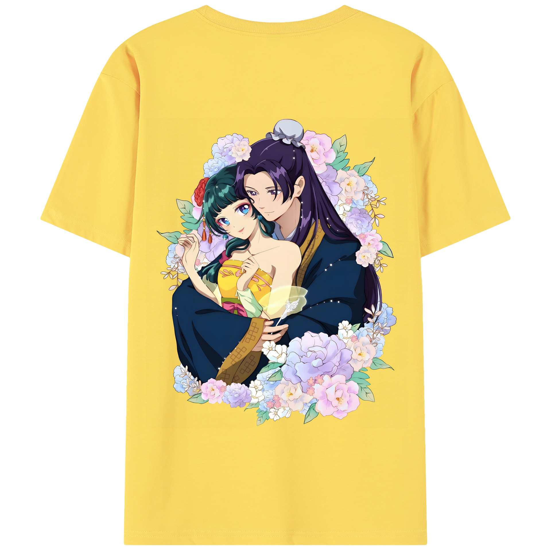 （画像用） 薬屋のひとりごと The Apothecary Diaries 綿100％半袖Tシャツ（背面プリント）