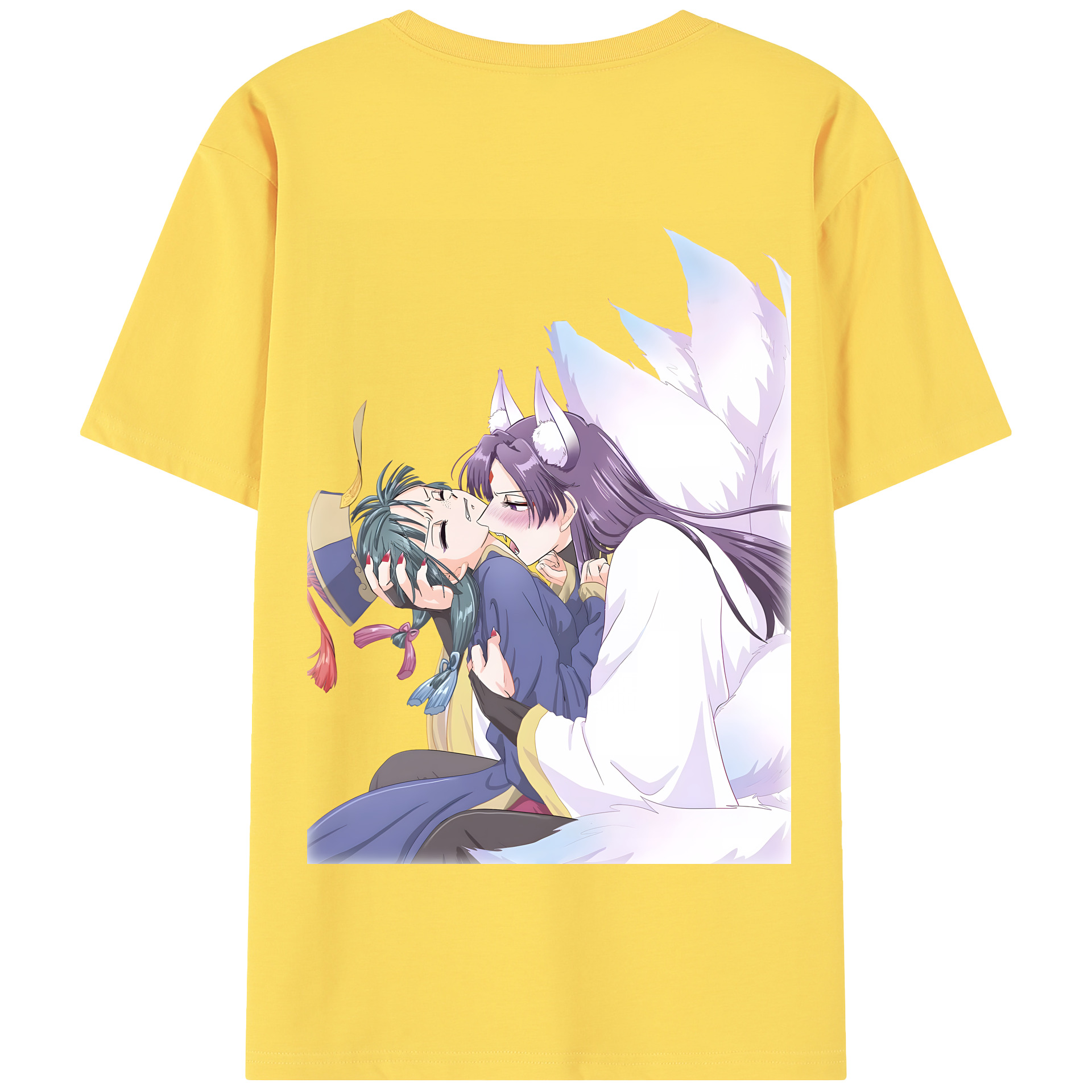 （画像用） 薬屋のひとりごと The Apothecary Diaries 綿100％半袖Tシャツ（背面プリント）