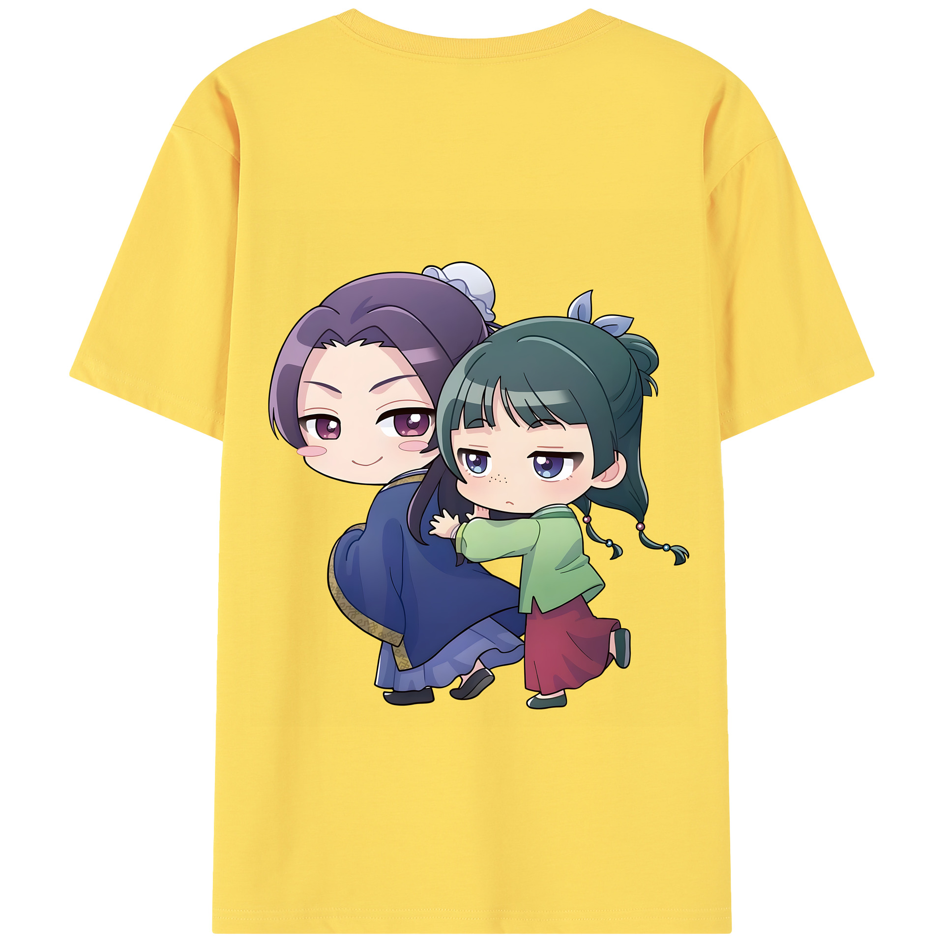 （画像用） 薬屋のひとりごと The Apothecary Diaries 綿100％半袖Tシャツ（背面プリント）