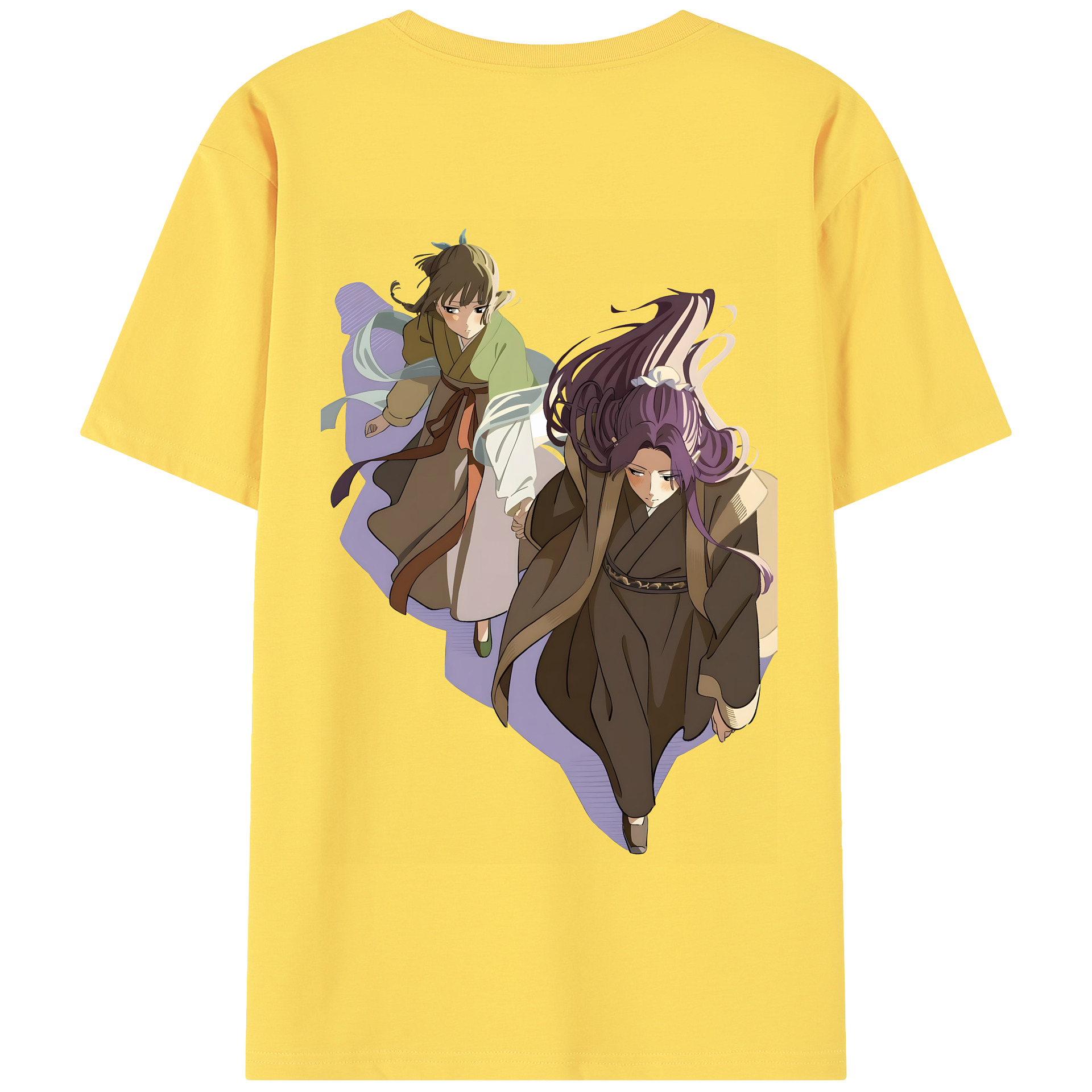 （画像用） 薬屋のひとりごと The Apothecary Diaries 綿100％半袖Tシャツ（背面プリント）
