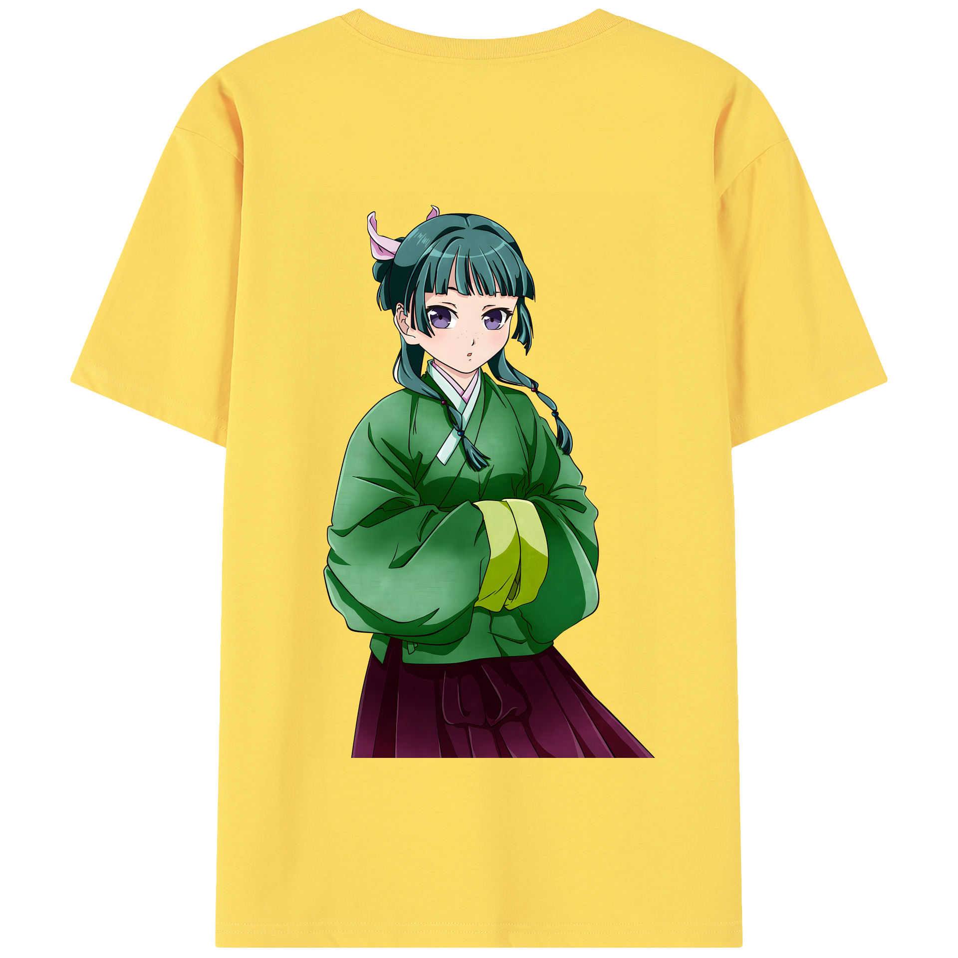 （画像用） 薬屋のひとりごと The Apothecary Diaries 綿100％半袖Tシャツ（背面プリント）