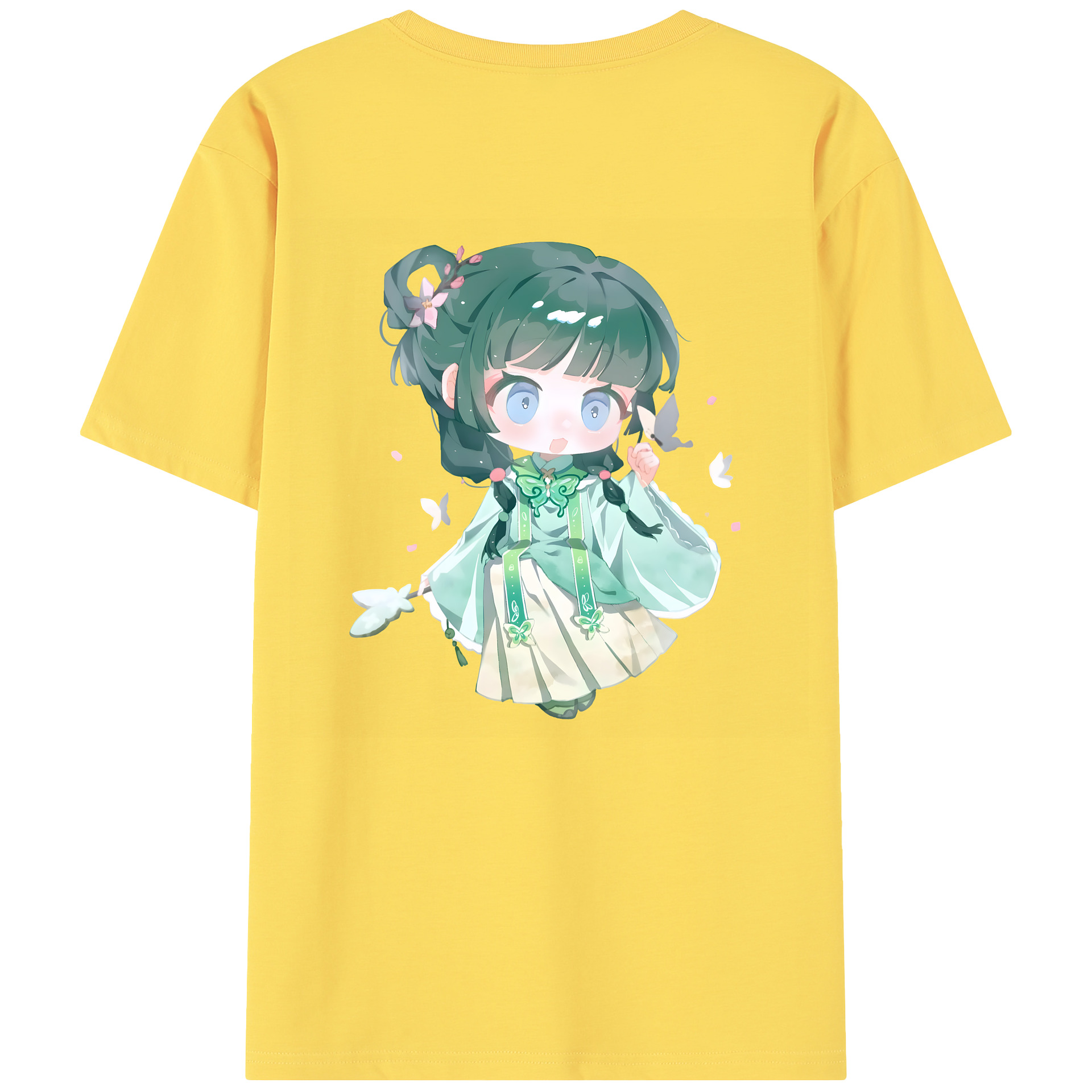 （画像用） 薬屋のひとりごと The Apothecary Diaries 綿100％半袖Tシャツ（背面プリント）