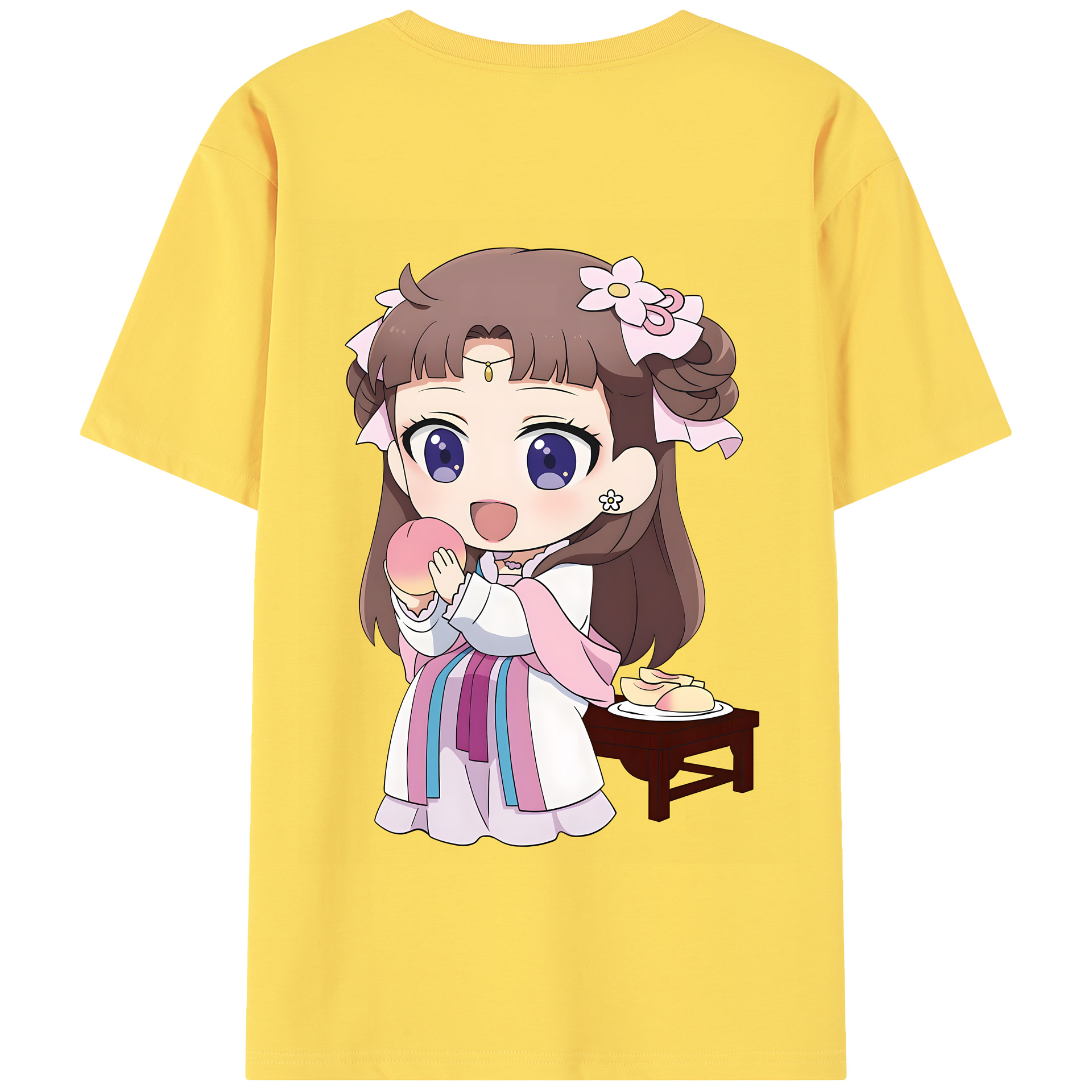 （画像用） 薬屋のひとりごと The Apothecary Diaries 綿100％半袖Tシャツ（背面プリント）