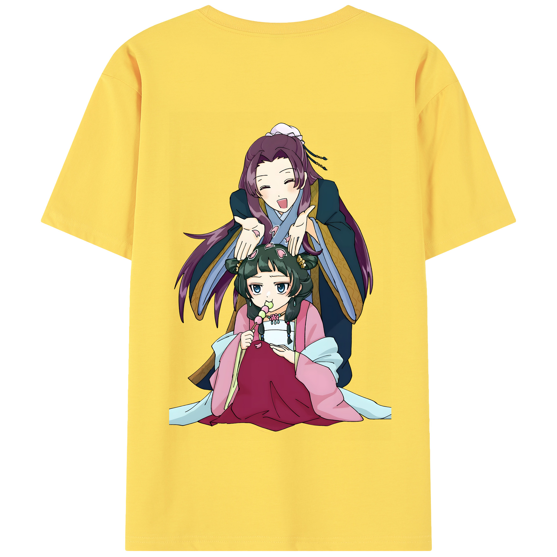 （画像用） 薬屋のひとりごと The Apothecary Diaries 綿100％半袖Tシャツ（背面プリント）