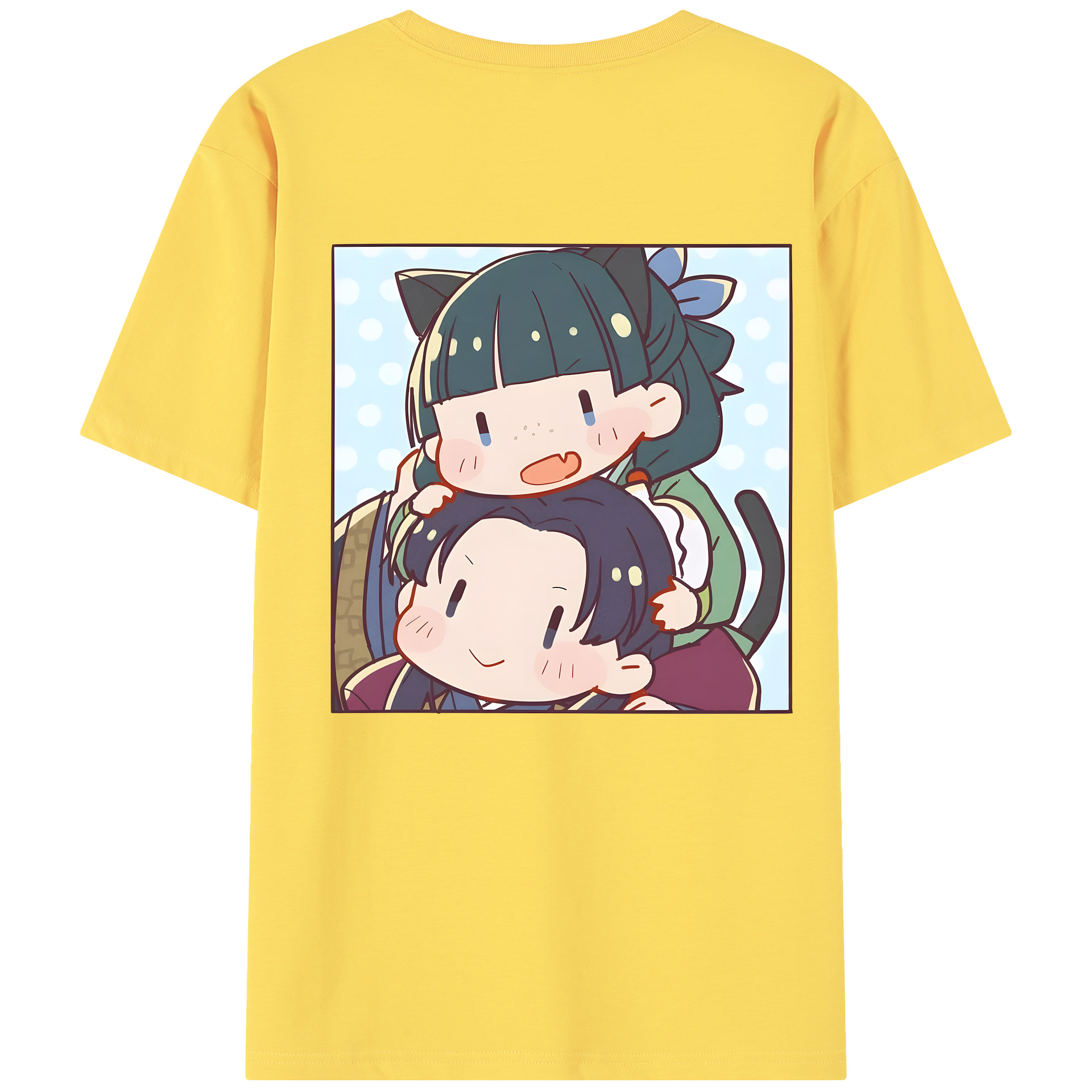 （画像用） 薬屋のひとりごと The Apothecary Diaries 綿100％半袖Tシャツ（背面プリント）