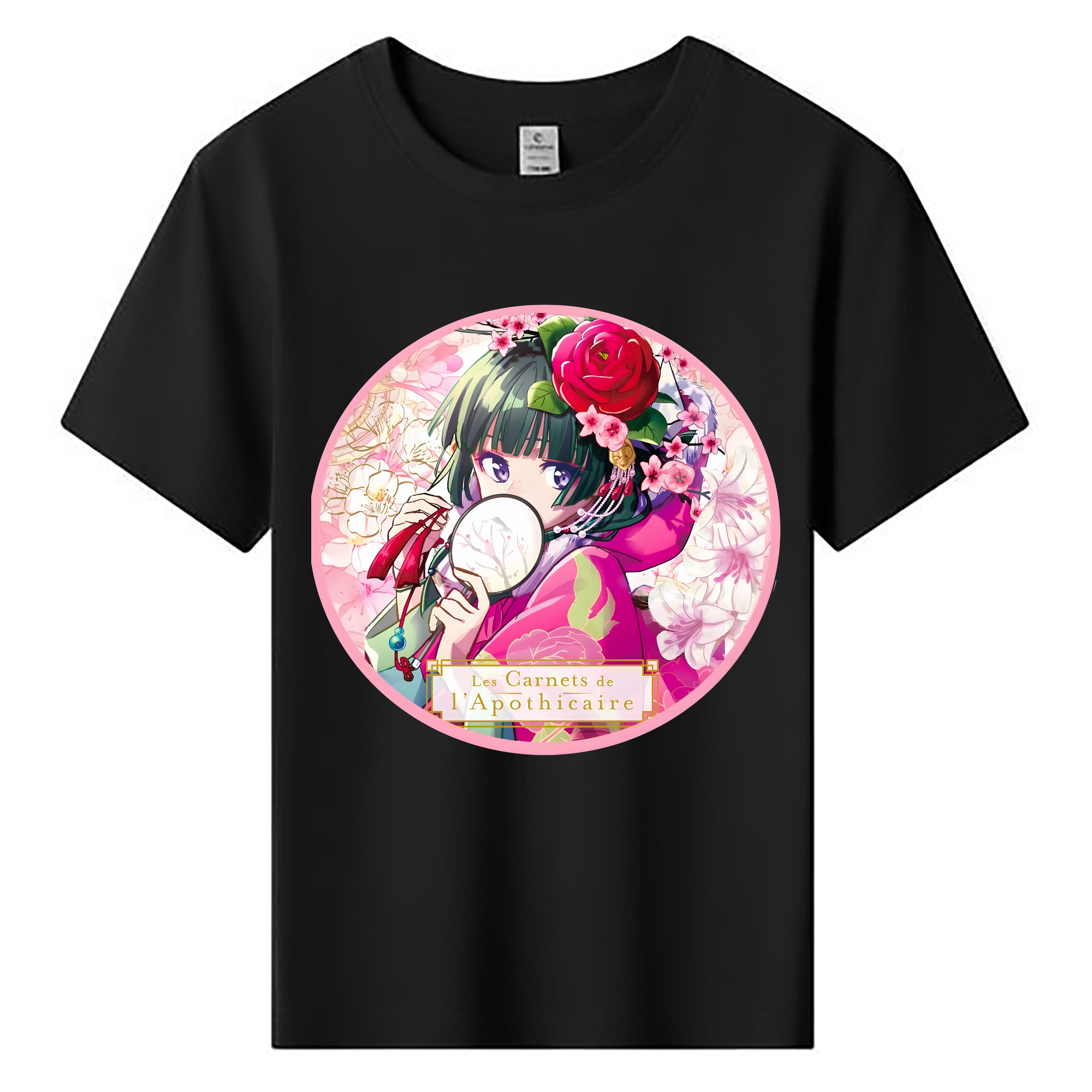 （画像用） 薬屋のひとりごと The Apothecary Diaries 綿100％キッズTシャツ（フロントプリント）