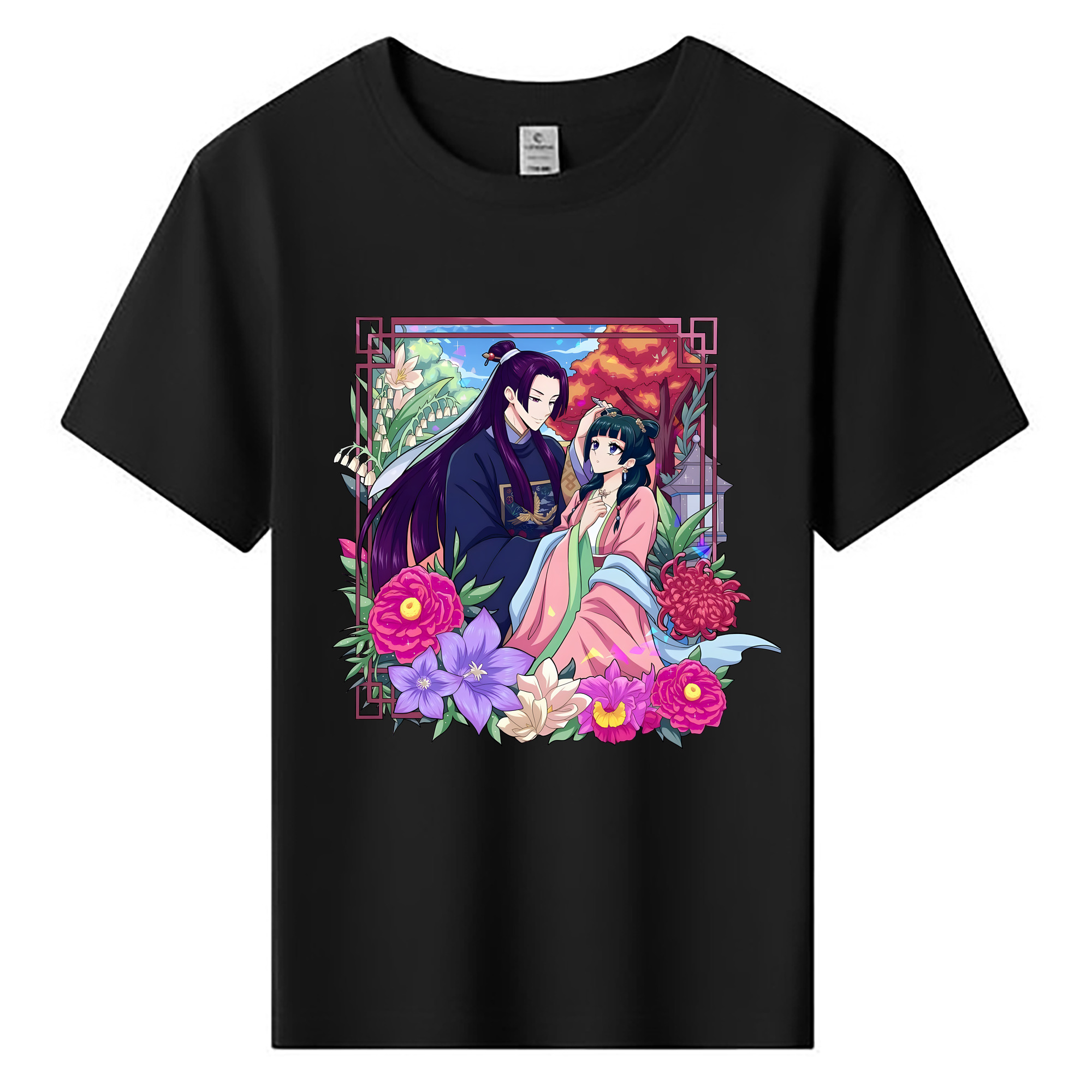 （画像用） 薬屋のひとりごと The Apothecary Diaries 綿100％キッズTシャツ（フロントプリント）