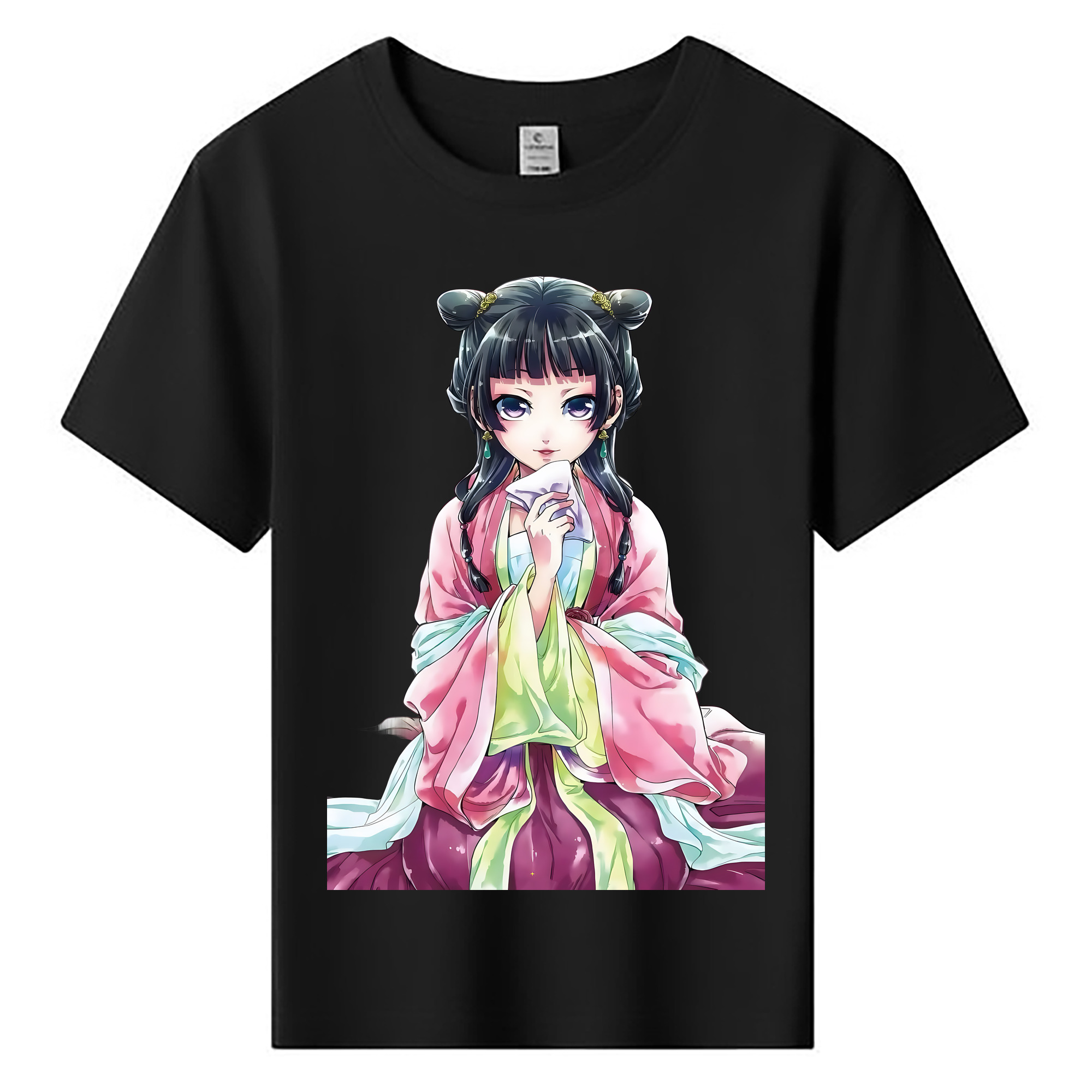 （画像用） 薬屋のひとりごと The Apothecary Diaries 綿100％キッズTシャツ（フロントプリント）