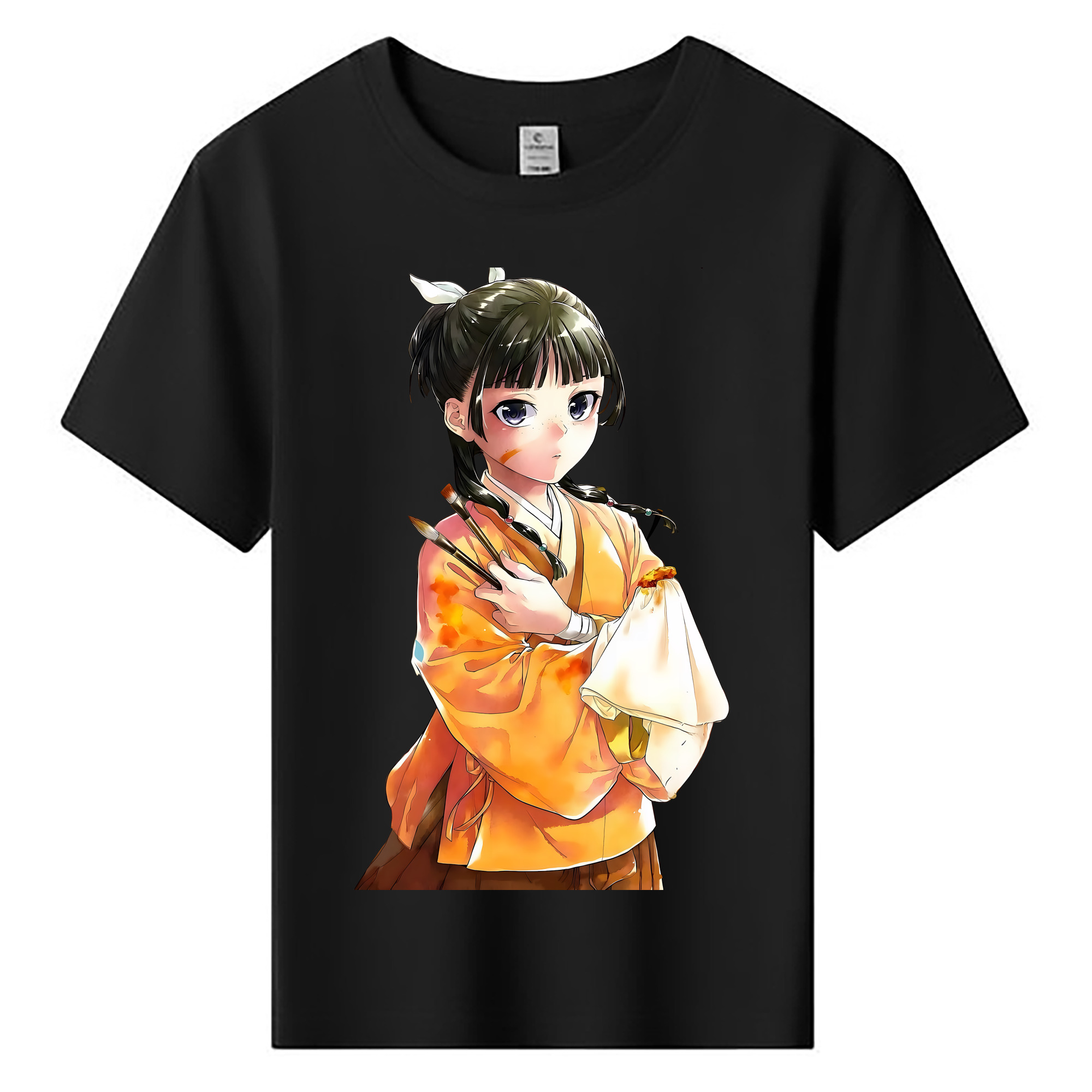 （画像用） 薬屋のひとりごと The Apothecary Diaries 綿100％キッズTシャツ（フロントプリント）