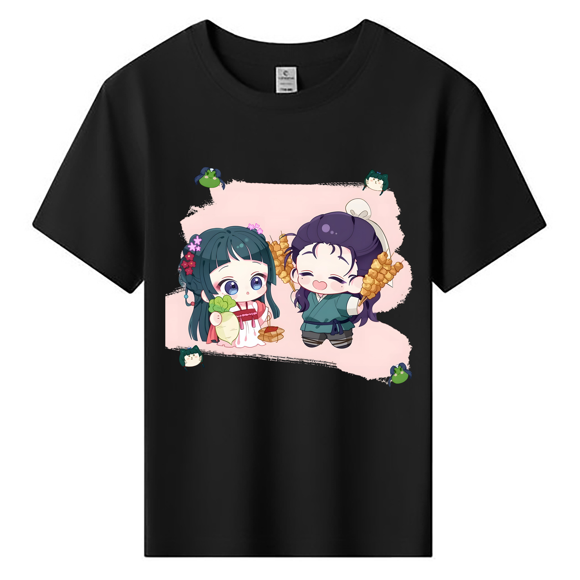（画像用） 薬屋のひとりごと The Apothecary Diaries 綿100％キッズTシャツ（フロントプリント）
