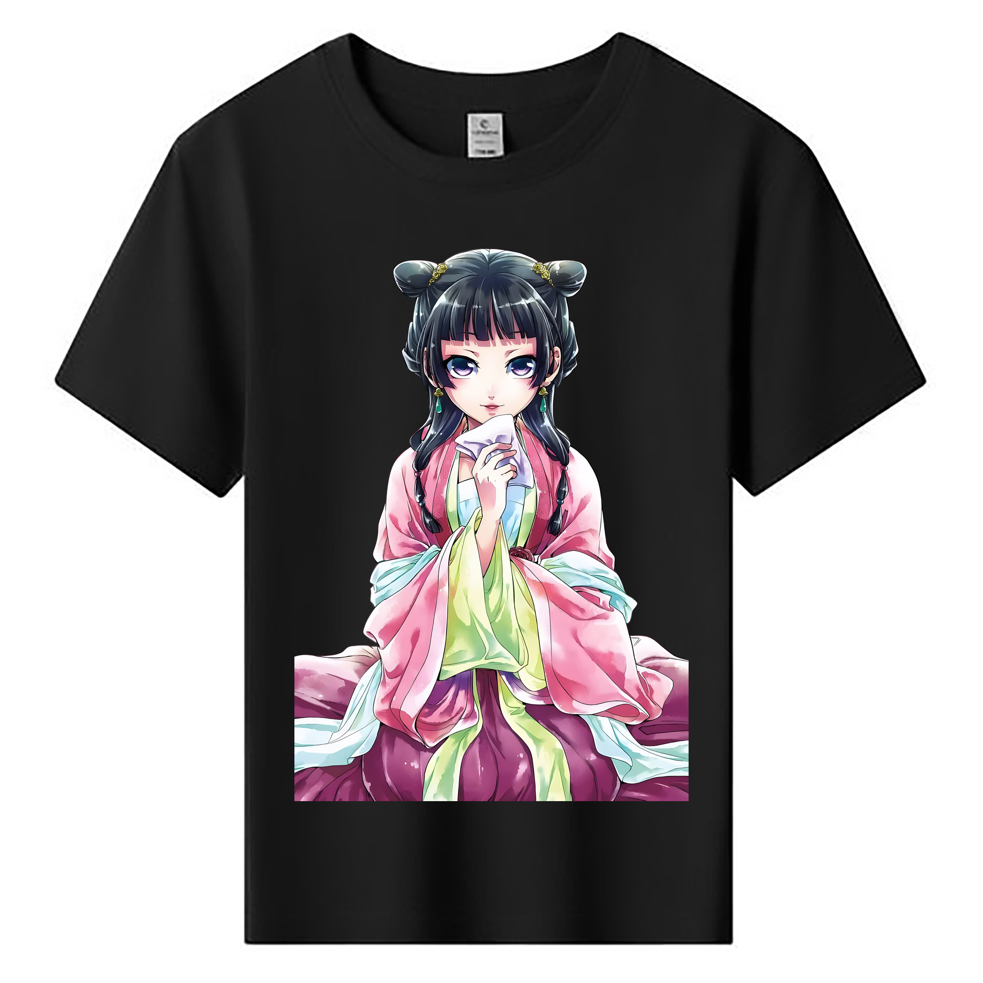 （画像用） 薬屋のひとりごと The Apothecary Diaries 綿100％キッズTシャツ（フロントプリント）