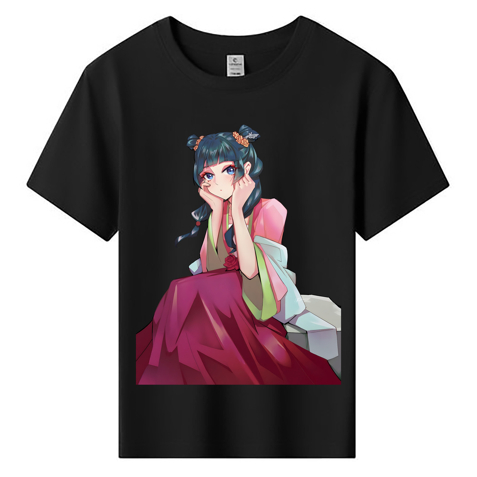 （画像用） 薬屋のひとりごと The Apothecary Diaries 綿100％キッズTシャツ（フロントプリント）