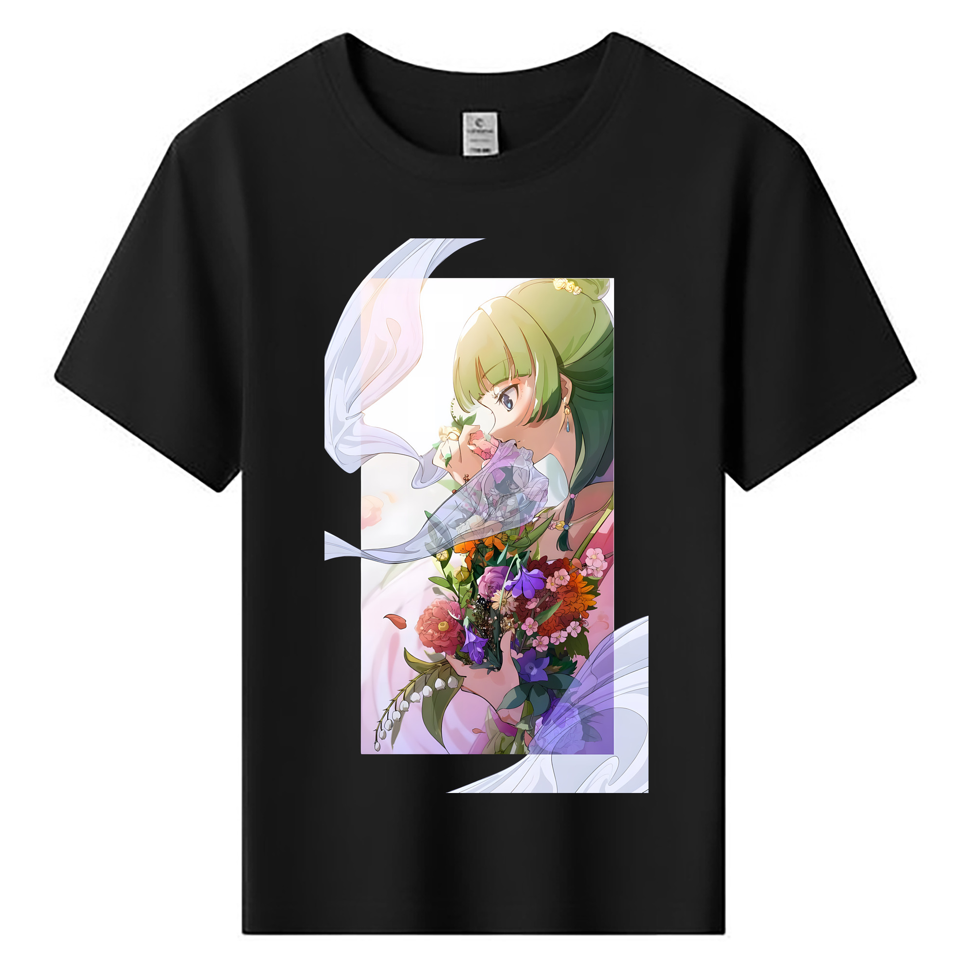 （画像用） 薬屋のひとりごと The Apothecary Diaries 綿100％キッズTシャツ（フロントプリント）
