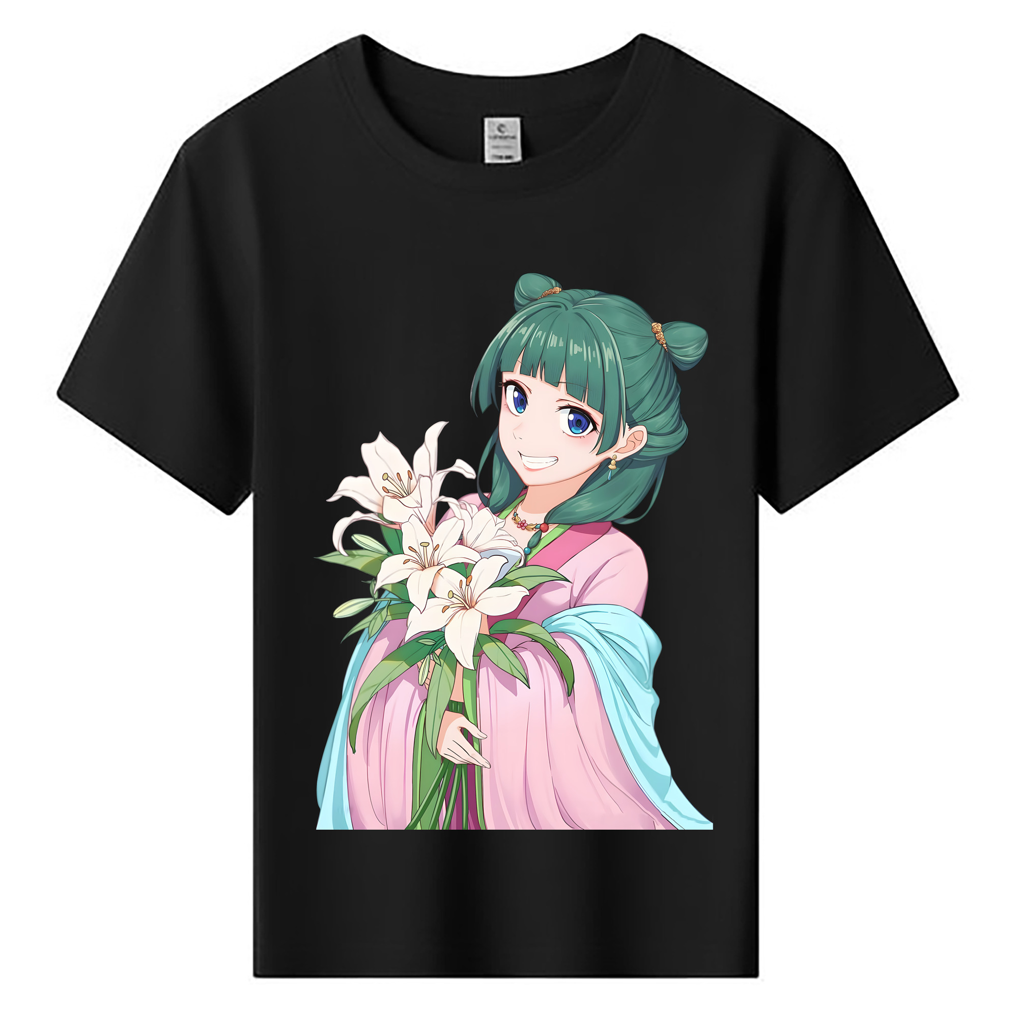 （画像用） 薬屋のひとりごと The Apothecary Diaries 綿100％キッズTシャツ（フロントプリント）