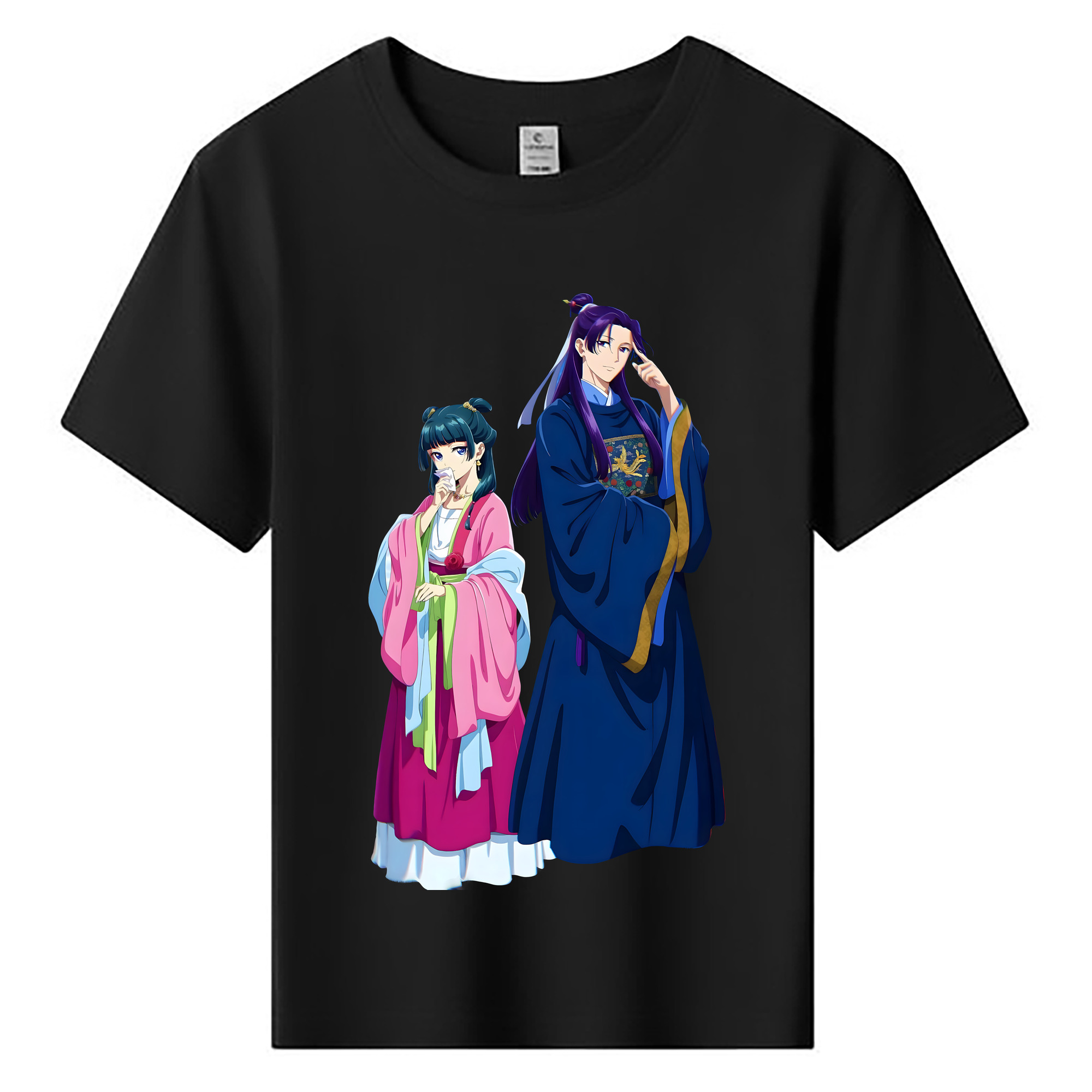 （画像用） 薬屋のひとりごと The Apothecary Diaries 綿100％キッズTシャツ（フロントプリント）