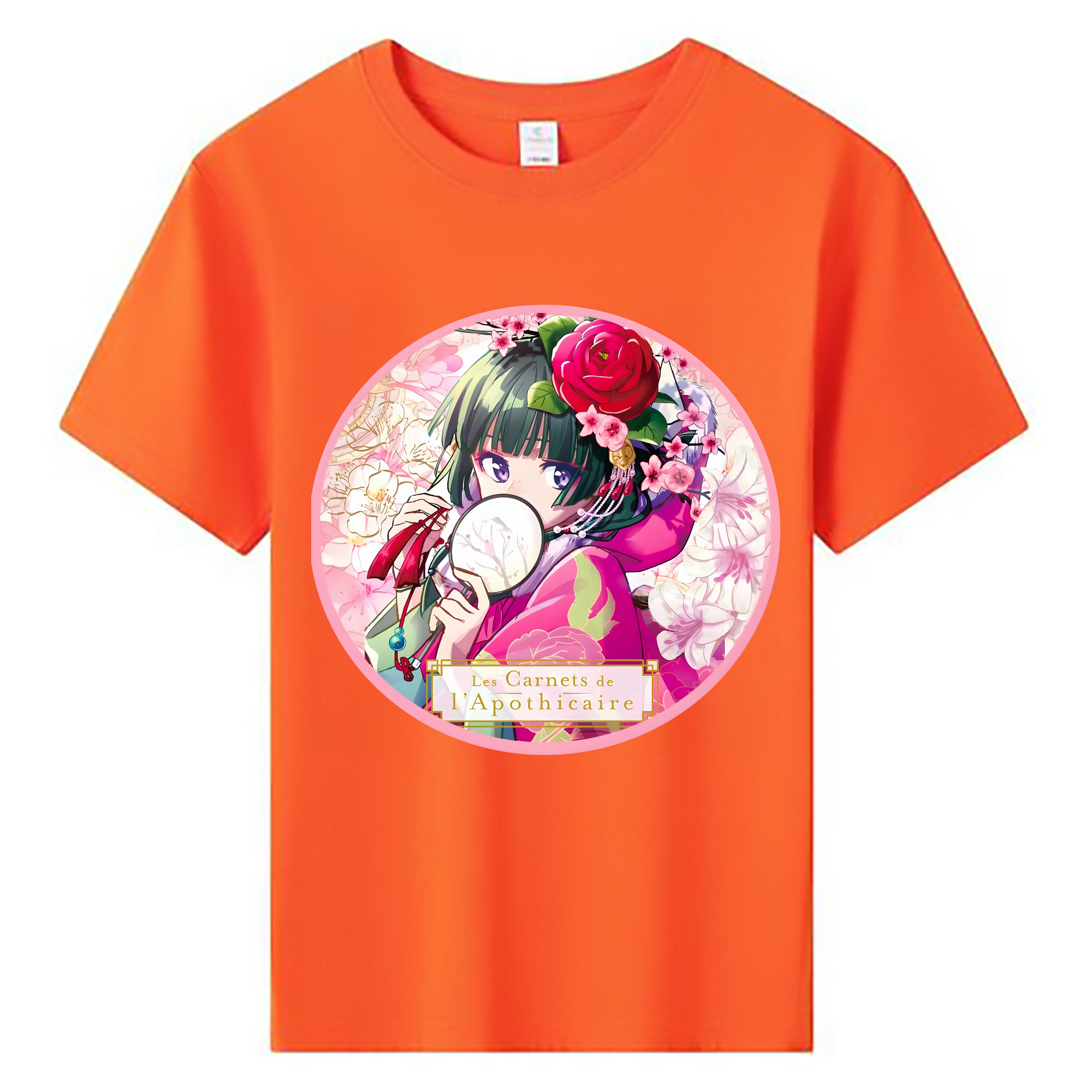 （画像用） 薬屋のひとりごと The Apothecary Diaries 綿100％キッズTシャツ（フロントプリント）