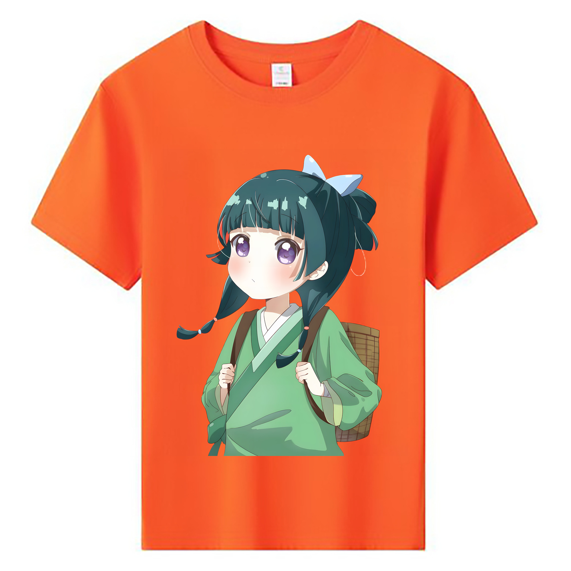 （画像用） 薬屋のひとりごと The Apothecary Diaries 綿100％キッズTシャツ（フロントプリント）