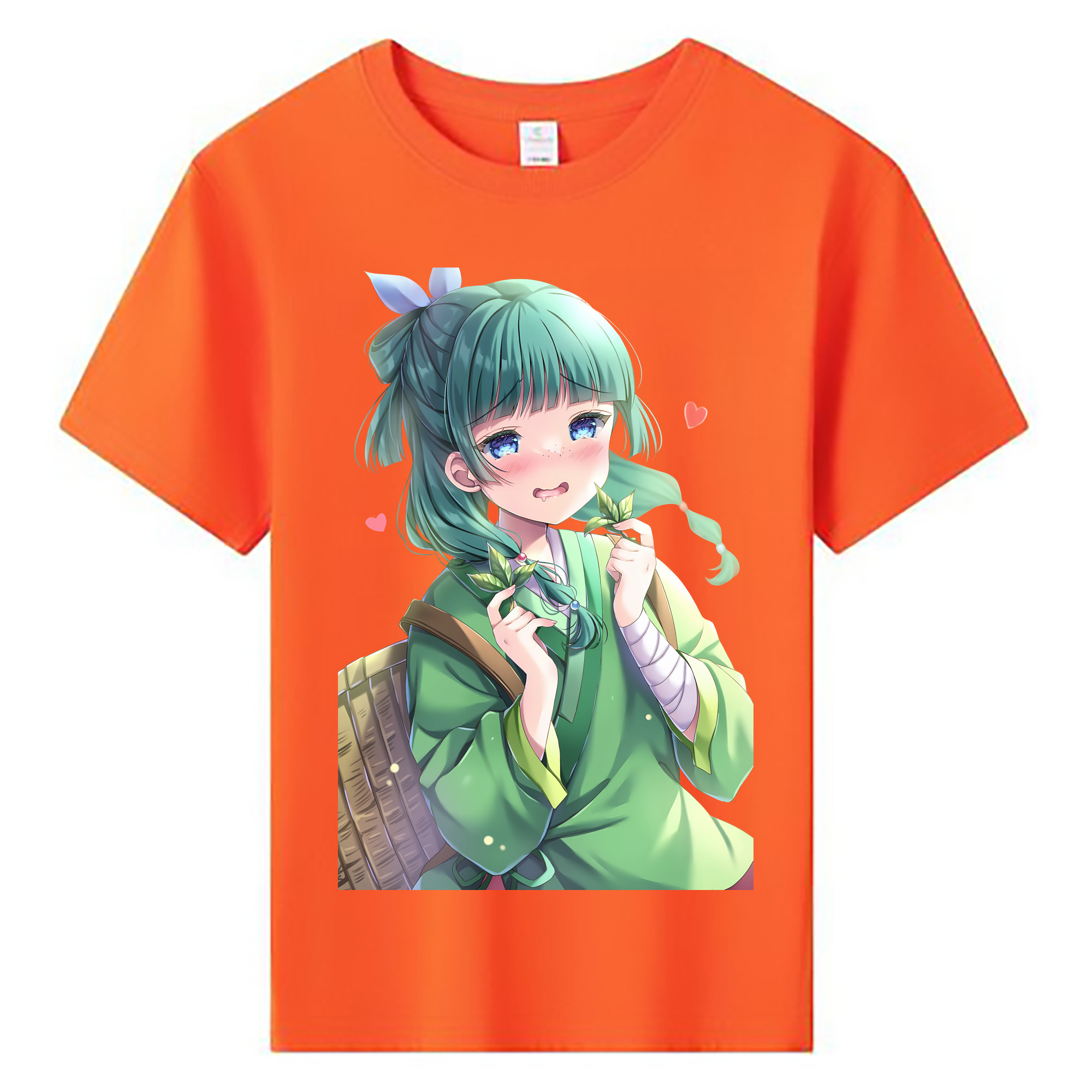 （画像用） 薬屋のひとりごと The Apothecary Diaries 綿100％キッズTシャツ（フロントプリント）