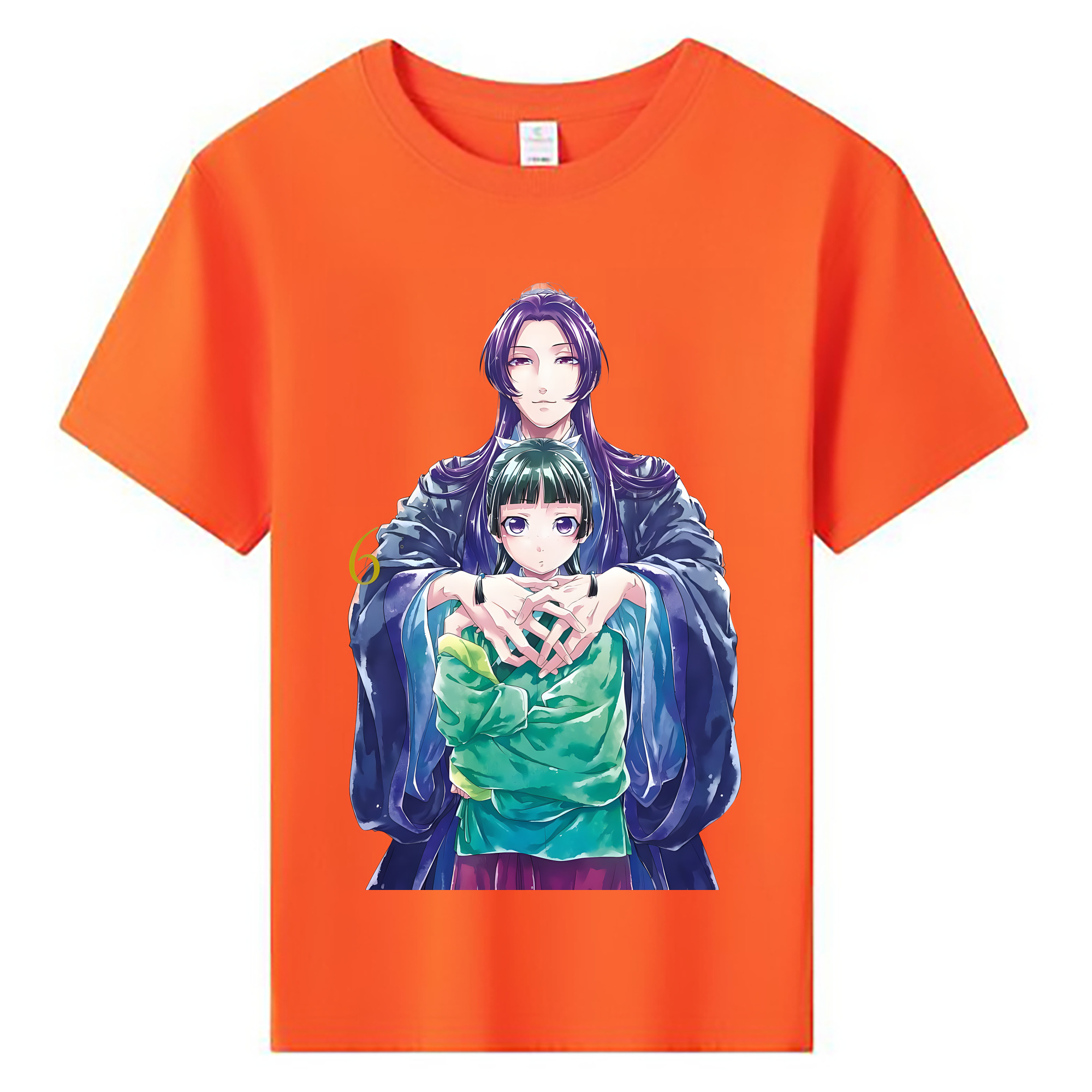 （画像用） 薬屋のひとりごと The Apothecary Diaries 綿100％キッズTシャツ（フロントプリント）