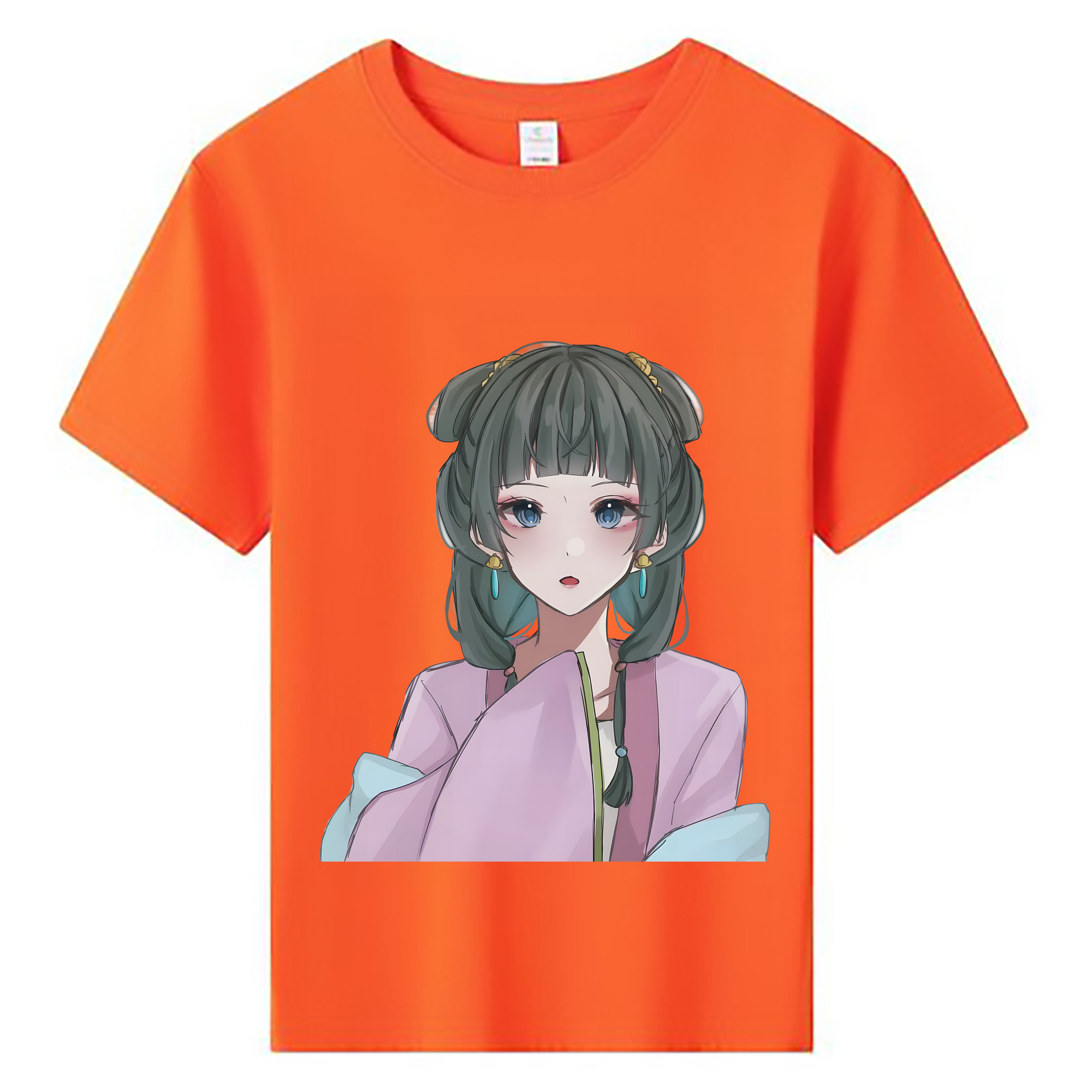 （画像用） 薬屋のひとりごと The Apothecary Diaries 綿100％キッズTシャツ（フロントプリント）