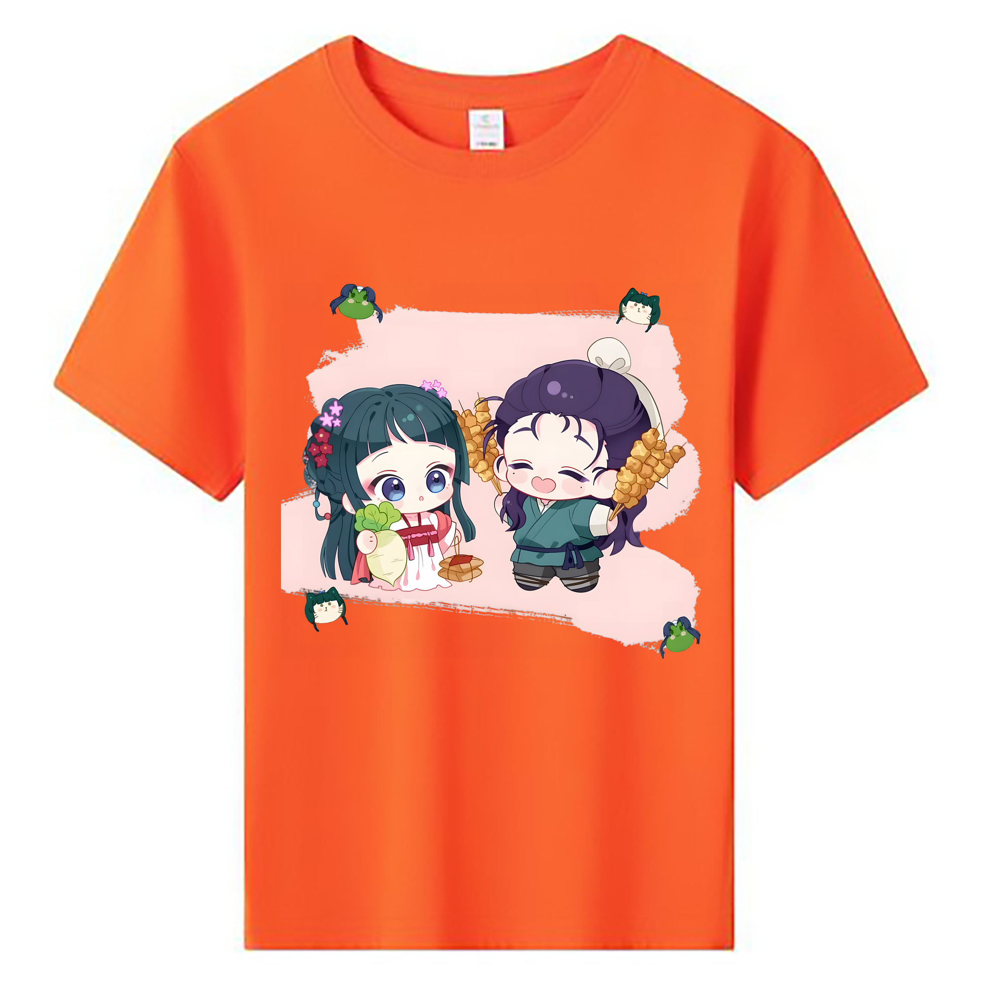 （画像用） 薬屋のひとりごと The Apothecary Diaries 綿100％キッズTシャツ（フロントプリント）
