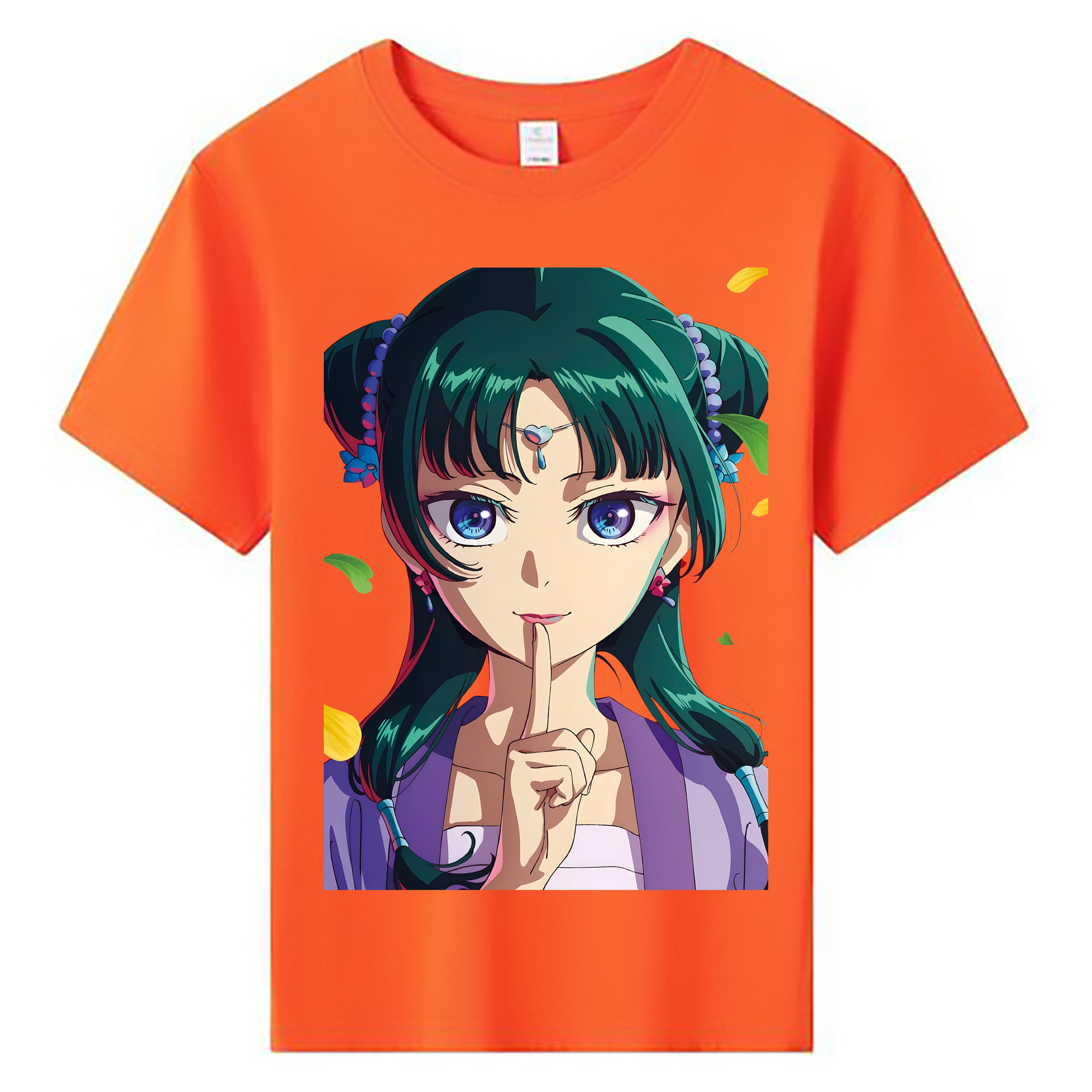 （画像用） 薬屋のひとりごと The Apothecary Diaries 綿100％キッズTシャツ（フロントプリント）