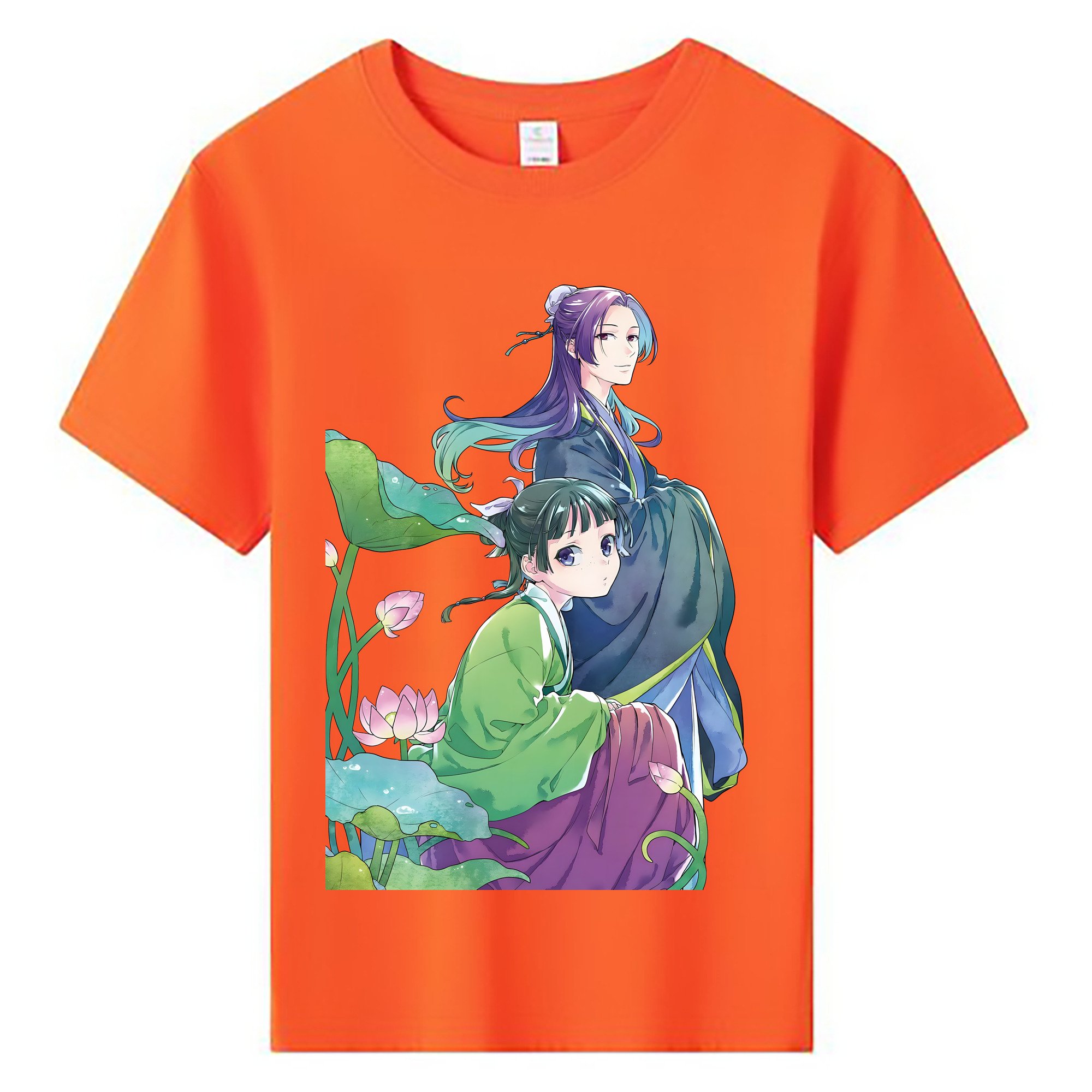 （画像用） 薬屋のひとりごと The Apothecary Diaries 綿100％キッズTシャツ（フロントプリント）