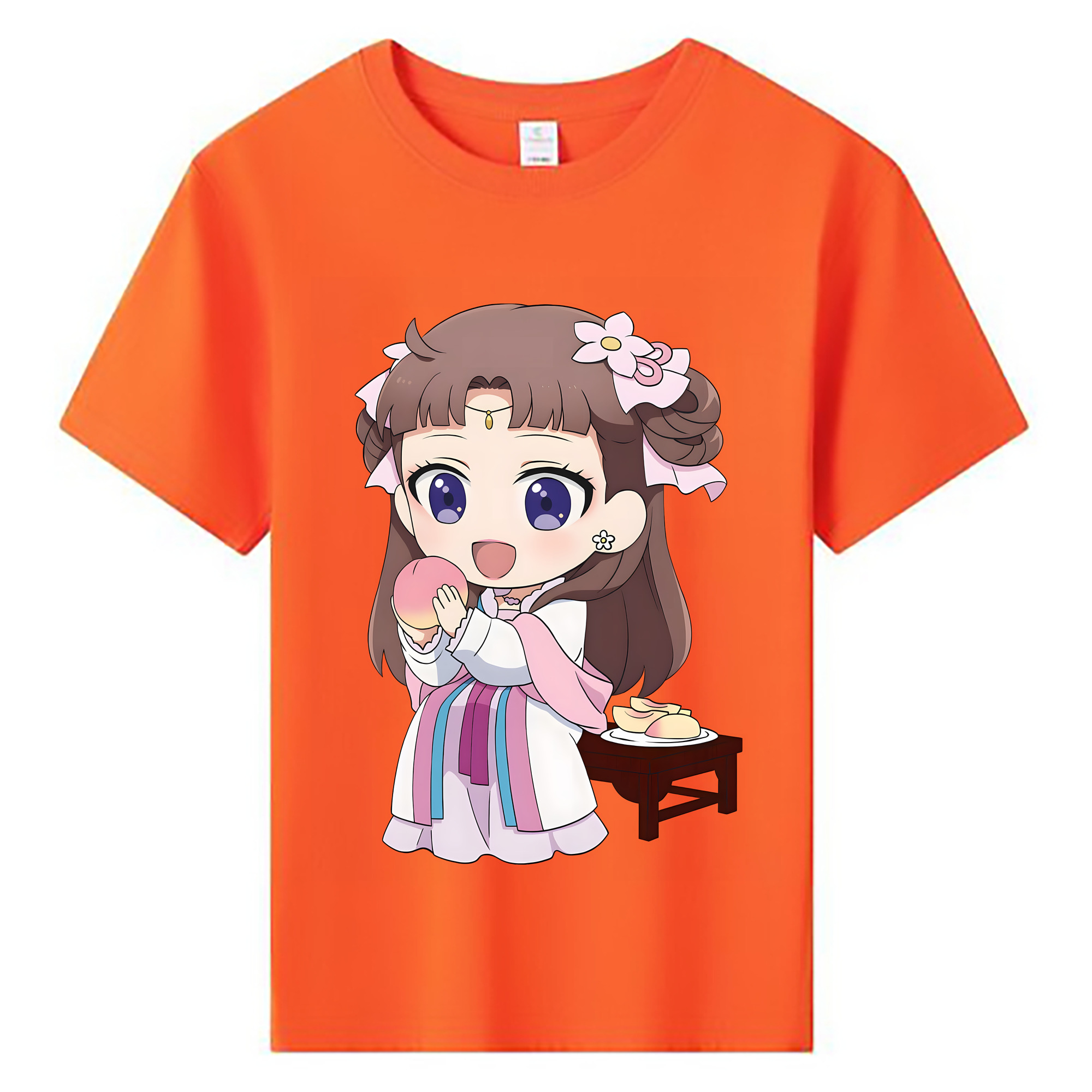 （画像用） 薬屋のひとりごと The Apothecary Diaries 綿100％キッズTシャツ（フロントプリント）