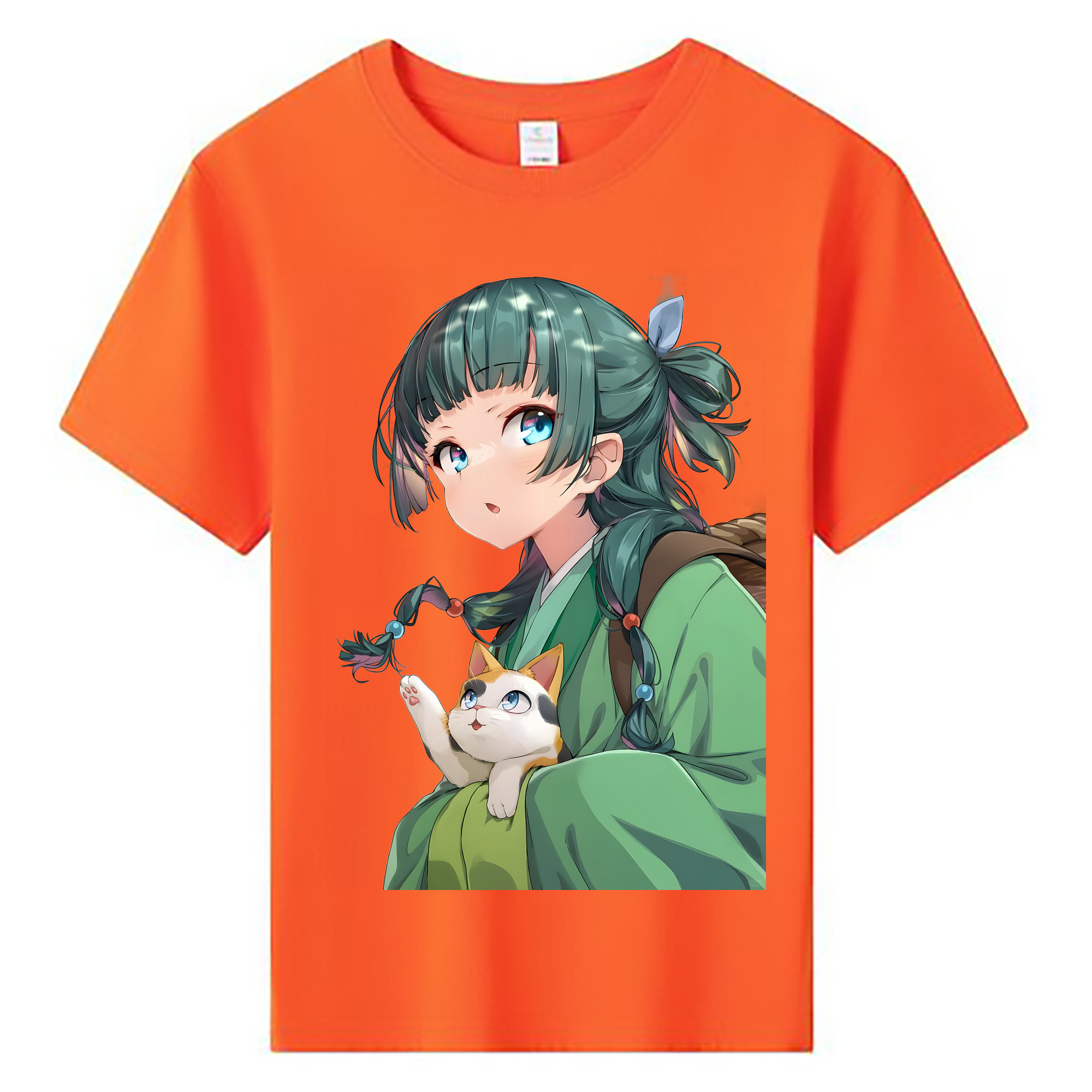 （画像用） 薬屋のひとりごと The Apothecary Diaries 綿100％キッズTシャツ（フロントプリント）