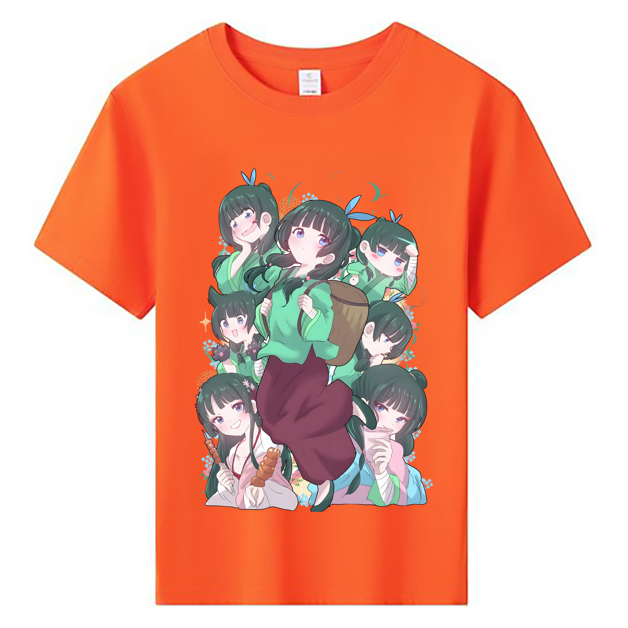 （画像用） 薬屋のひとりごと The Apothecary Diaries 綿100％キッズTシャツ（フロントプリント）