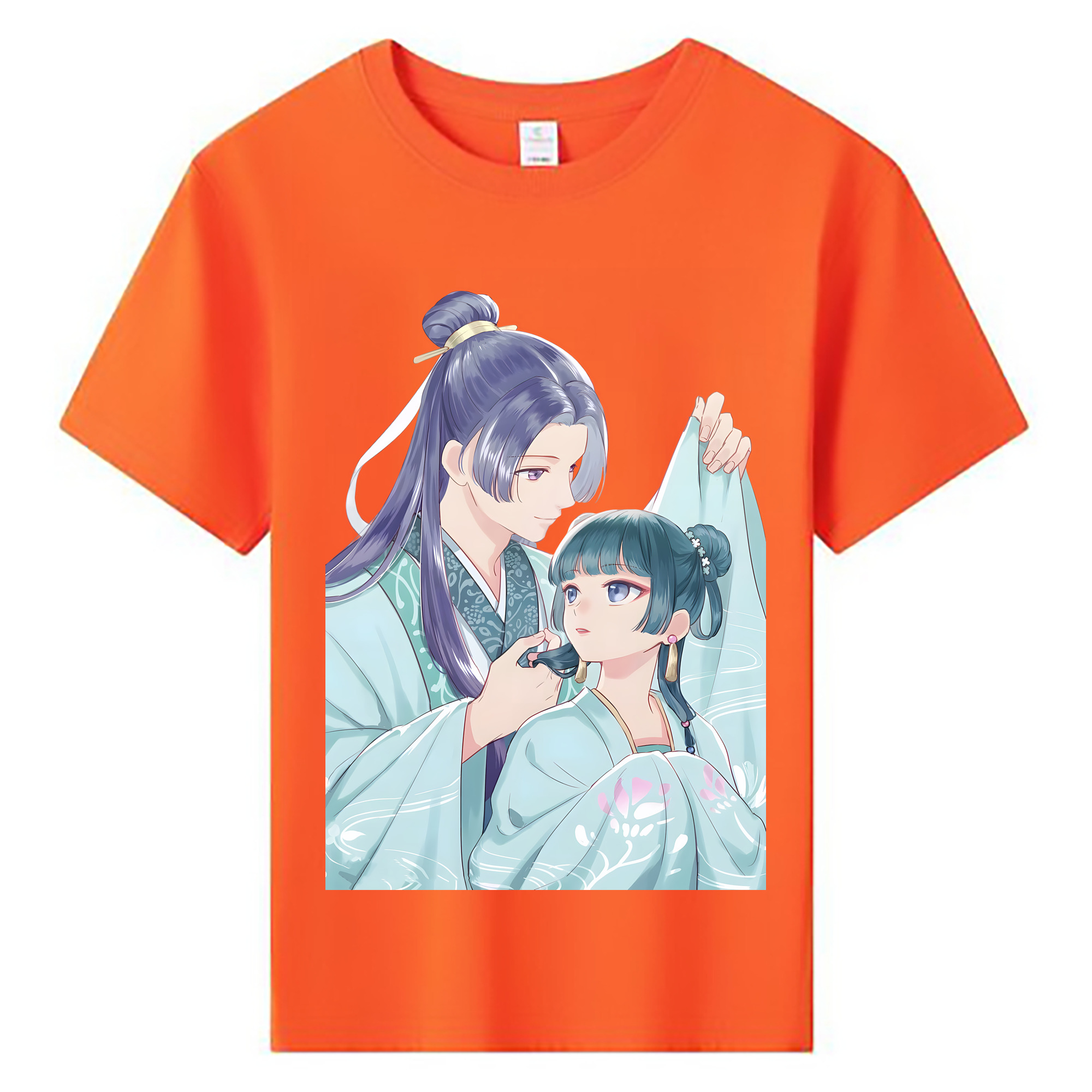 （画像用） 薬屋のひとりごと The Apothecary Diaries 綿100％キッズTシャツ（フロントプリント）