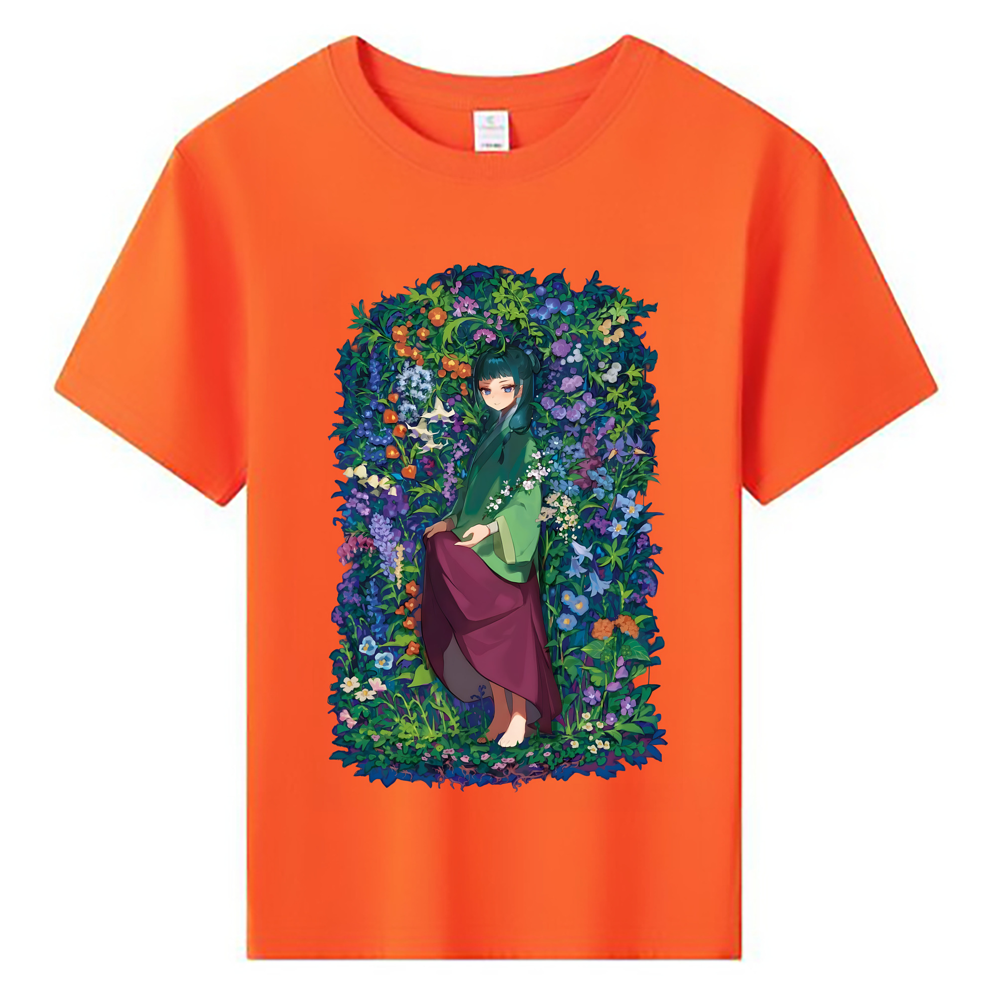 （画像用） 薬屋のひとりごと The Apothecary Diaries 綿100％キッズTシャツ（フロントプリント）