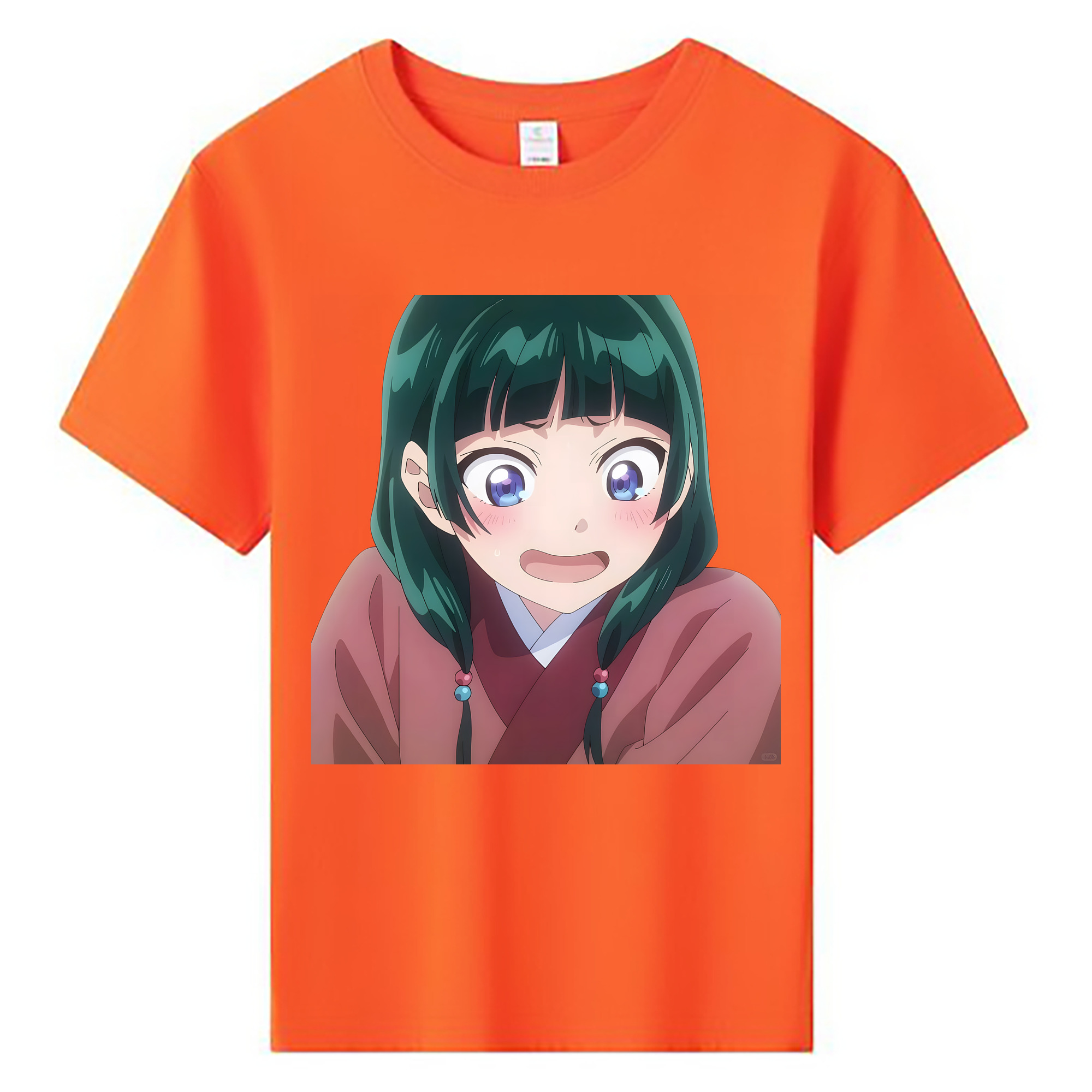 （画像用） 薬屋のひとりごと The Apothecary Diaries 綿100％キッズTシャツ（フロントプリント）