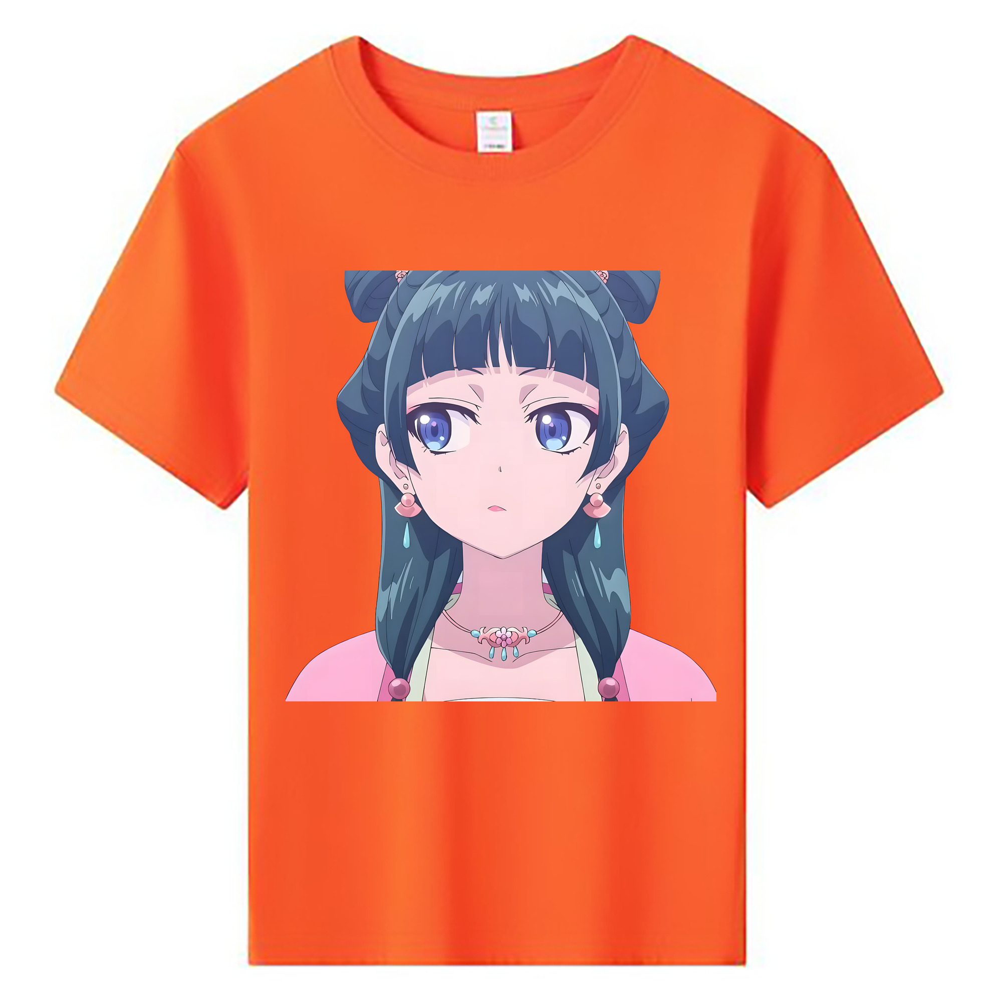 （画像用） 薬屋のひとりごと The Apothecary Diaries 綿100％キッズTシャツ（フロントプリント）