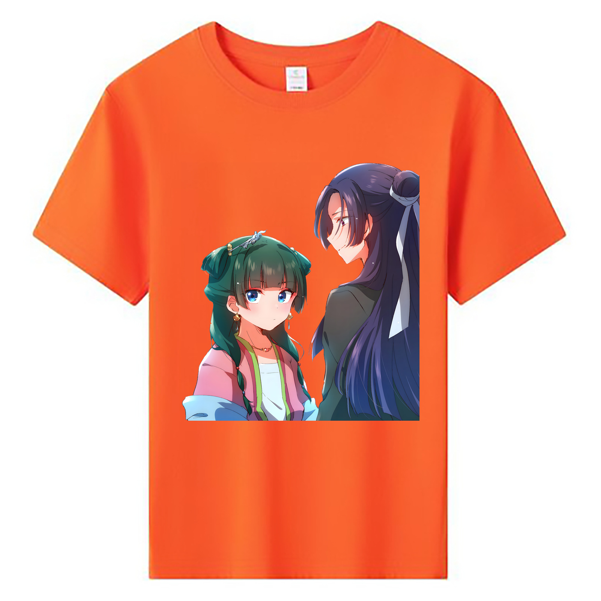 （画像用） 薬屋のひとりごと The Apothecary Diaries 綿100％キッズTシャツ（フロントプリント）