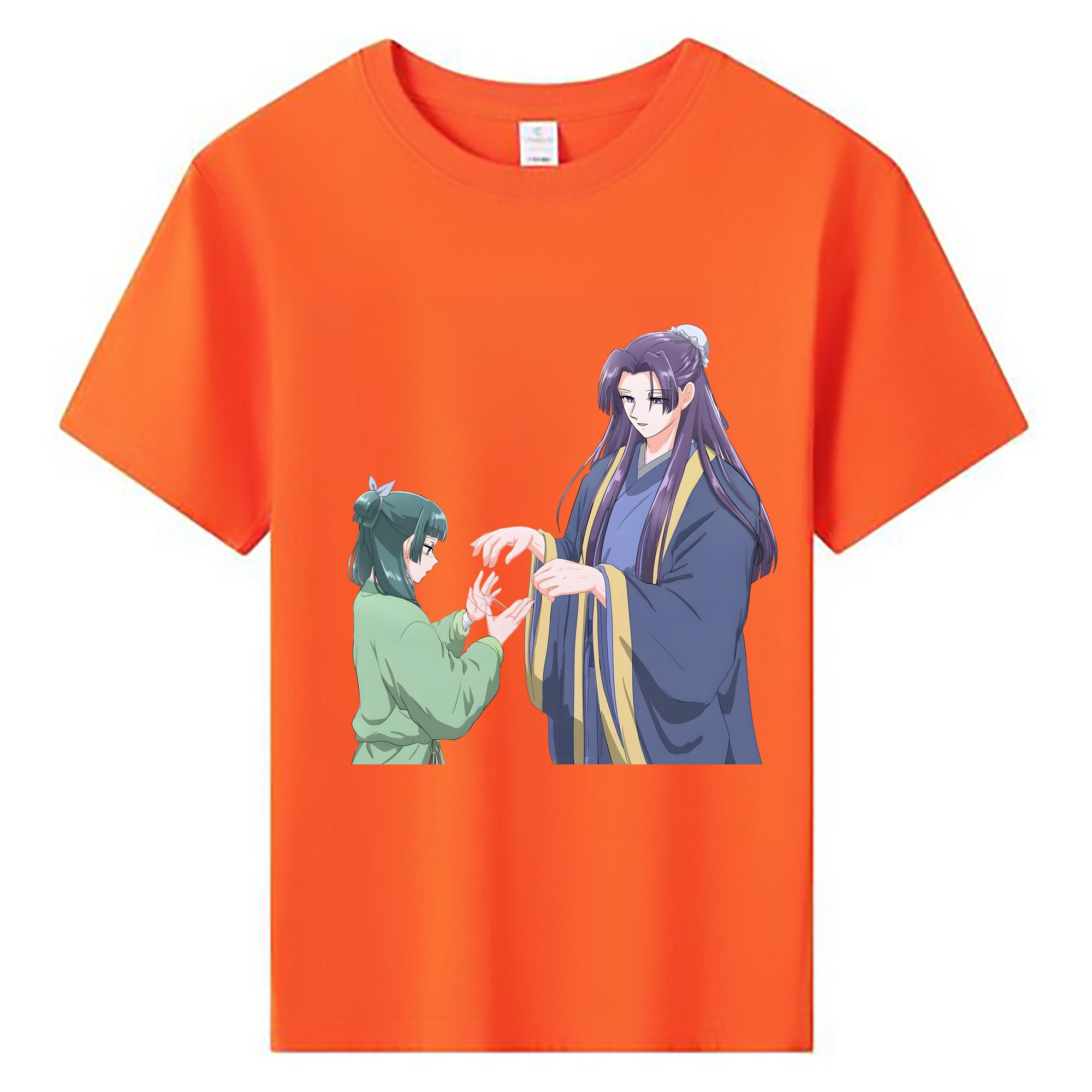 （画像用） 薬屋のひとりごと The Apothecary Diaries 綿100％キッズTシャツ（フロントプリント）